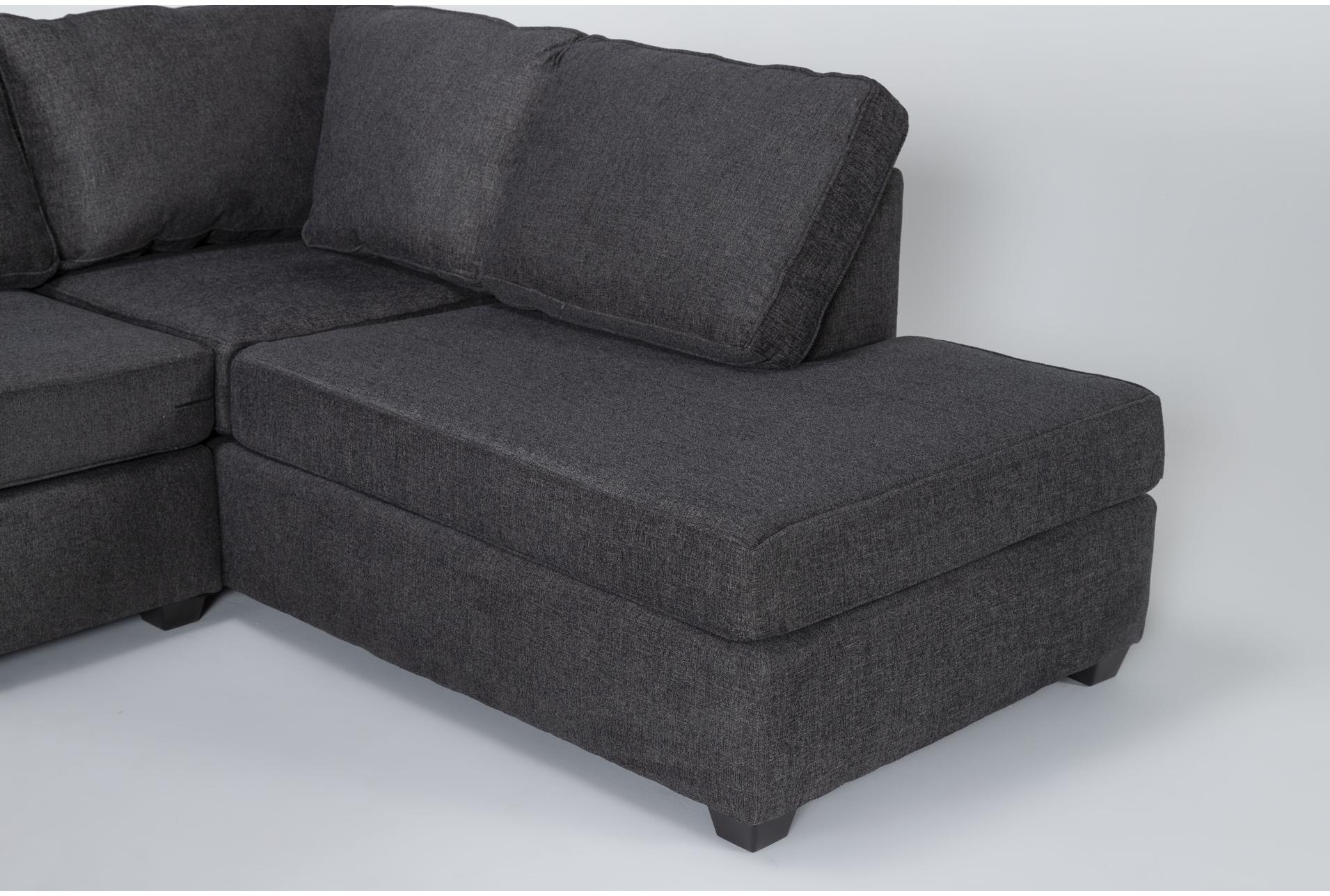 mathers slate grey fabric 125" 2 piece l-shaped sectional with right arm facing corner chaise | track arms 6 mathers slate grey fabric 125" 2 piece l-shaped sectional with right arm facing corner chaise | track arms