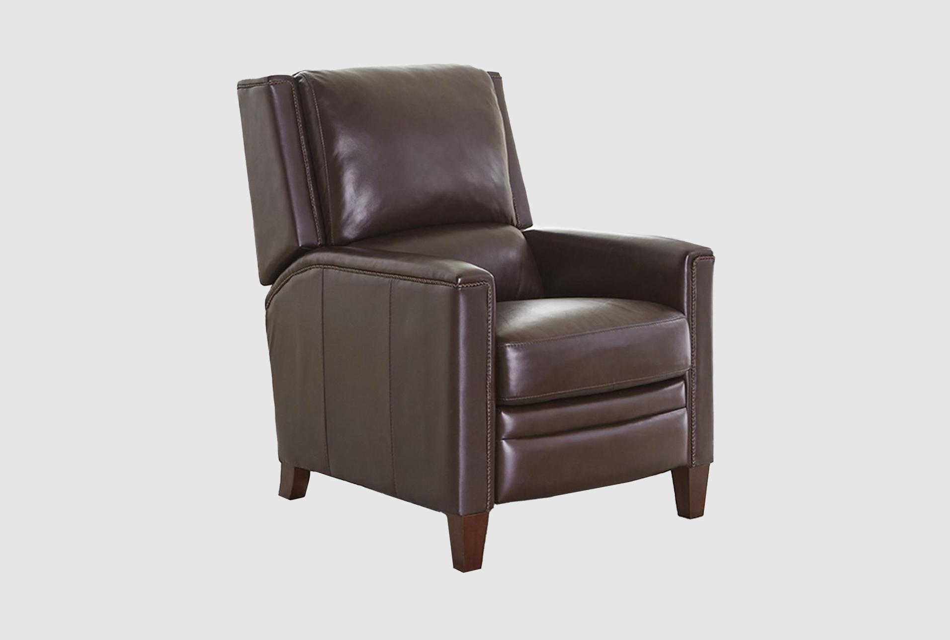 connor espresso manual pushback high leg recliner 1 connor espresso manual pushback high leg recliner