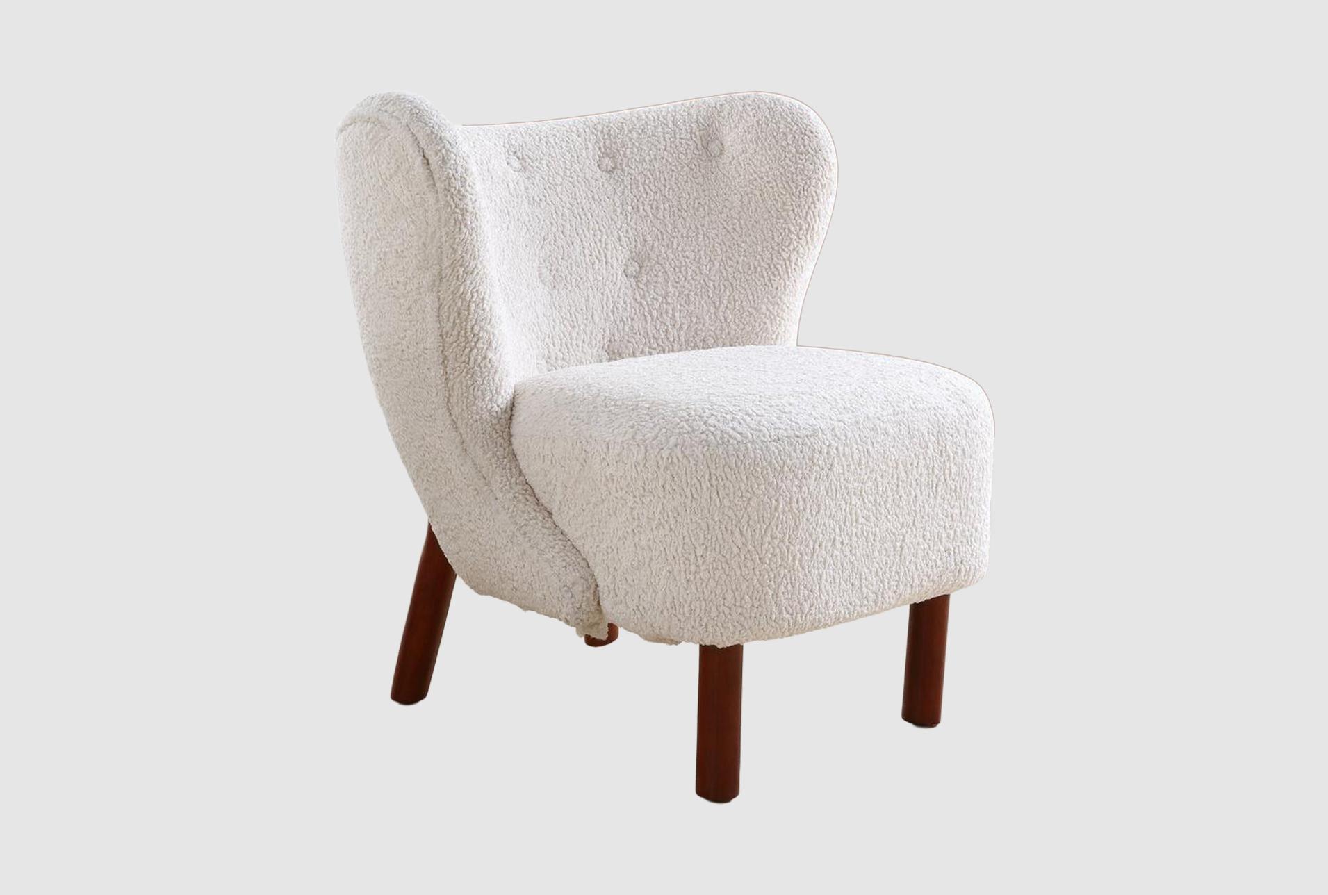 delora white teddy sherpa accent chair 1 delora white teddy sherpa accent chair