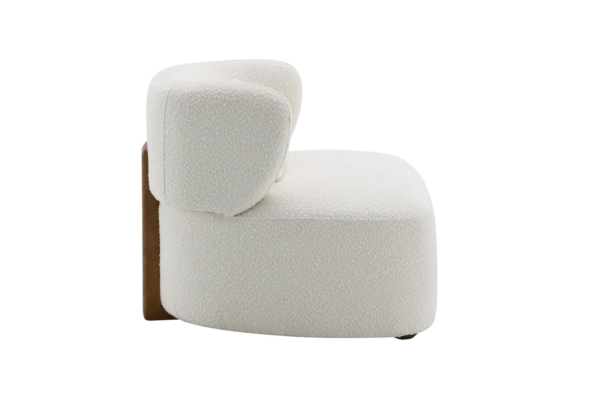 dharius beige boucle accent chair with pillow 15 dharius beige boucle accent chair with pillow