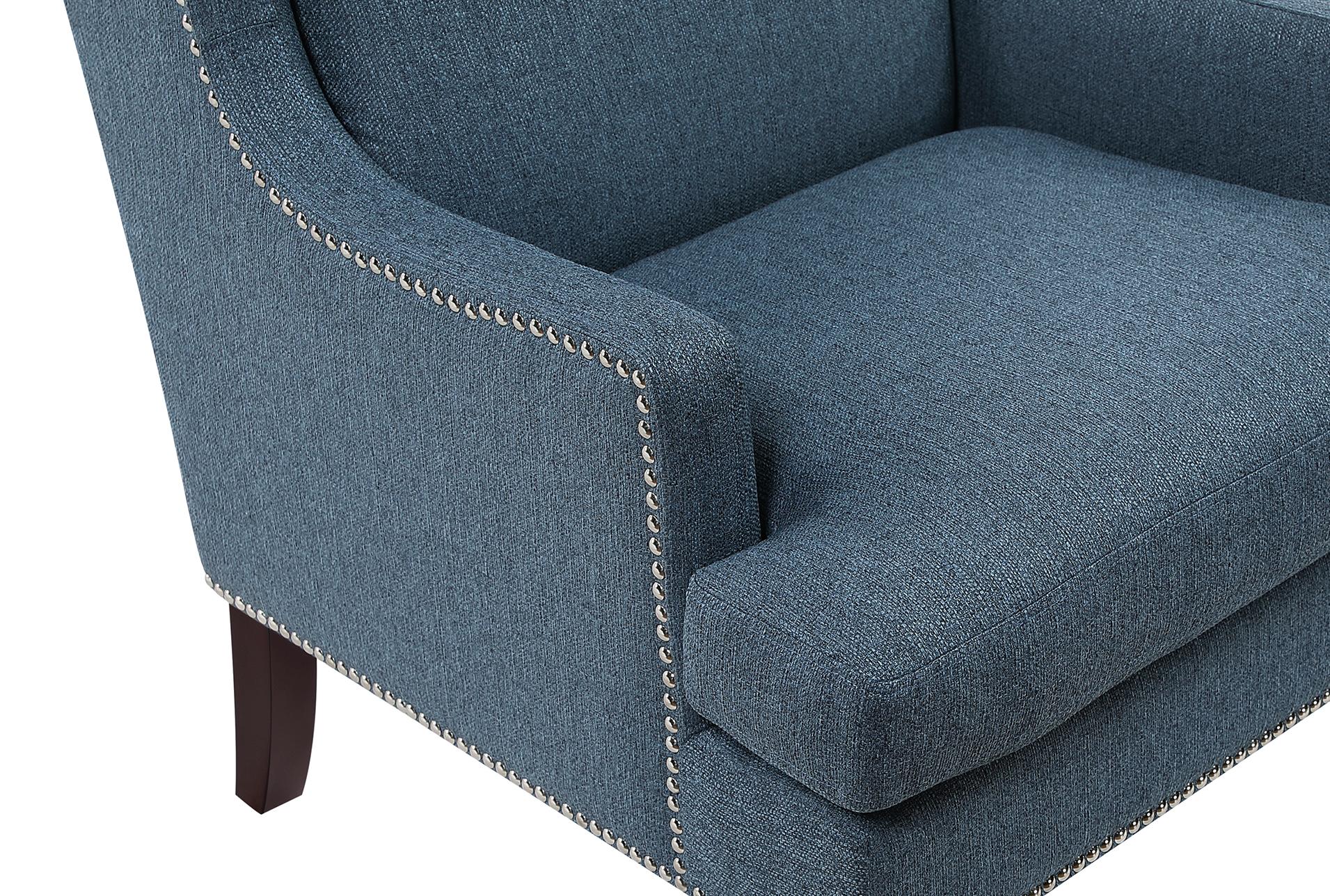 adira blue accent chair 16 adira blue accent chair