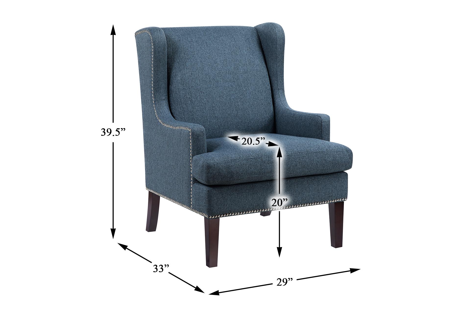 adira blue accent chair 18 adira blue accent chair