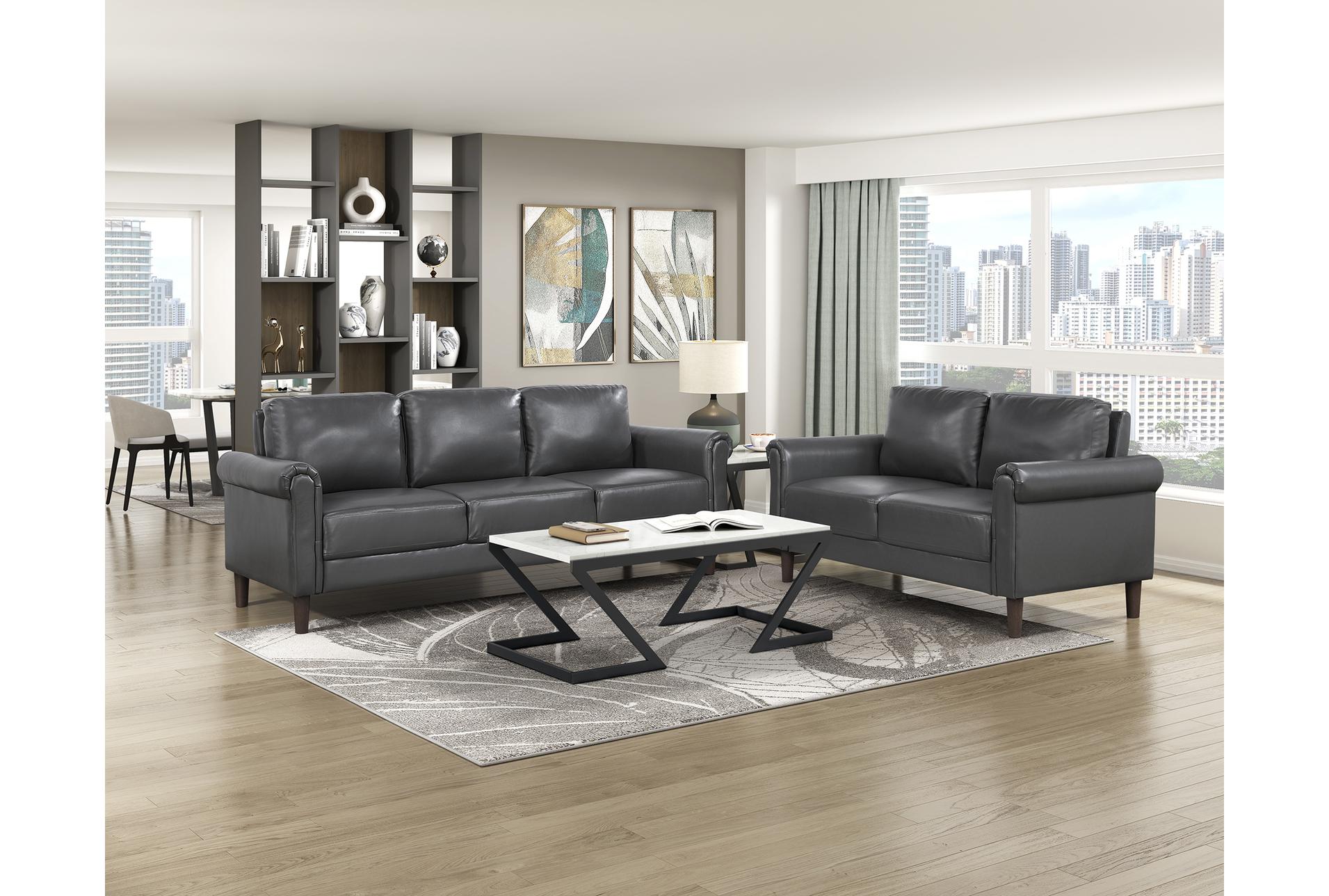 bronagh dark grey loveseat 22 bronagh dark grey loveseat