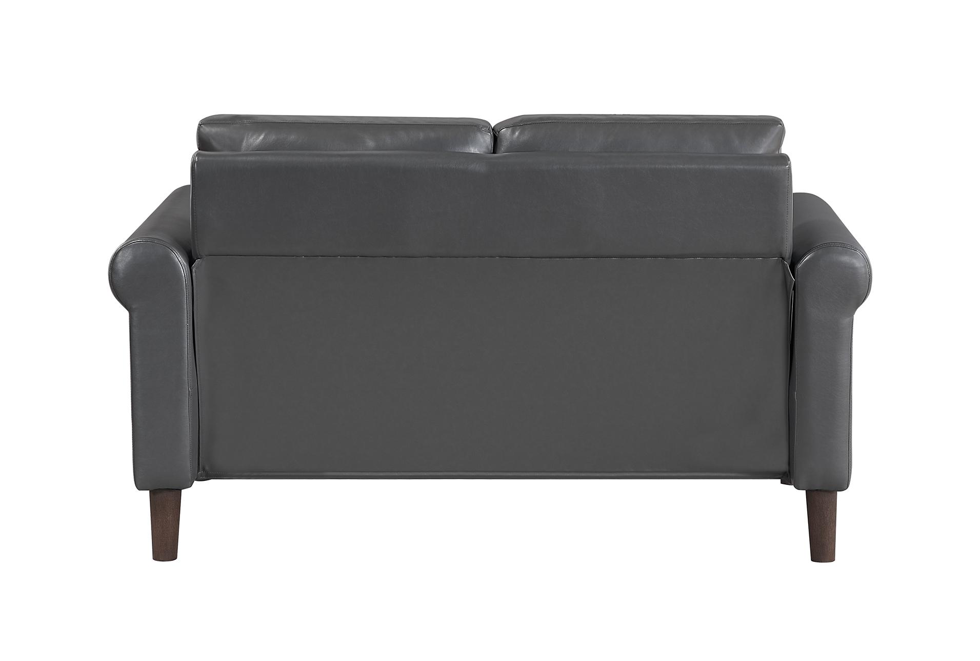 bronagh dark grey loveseat 15 bronagh dark grey loveseat