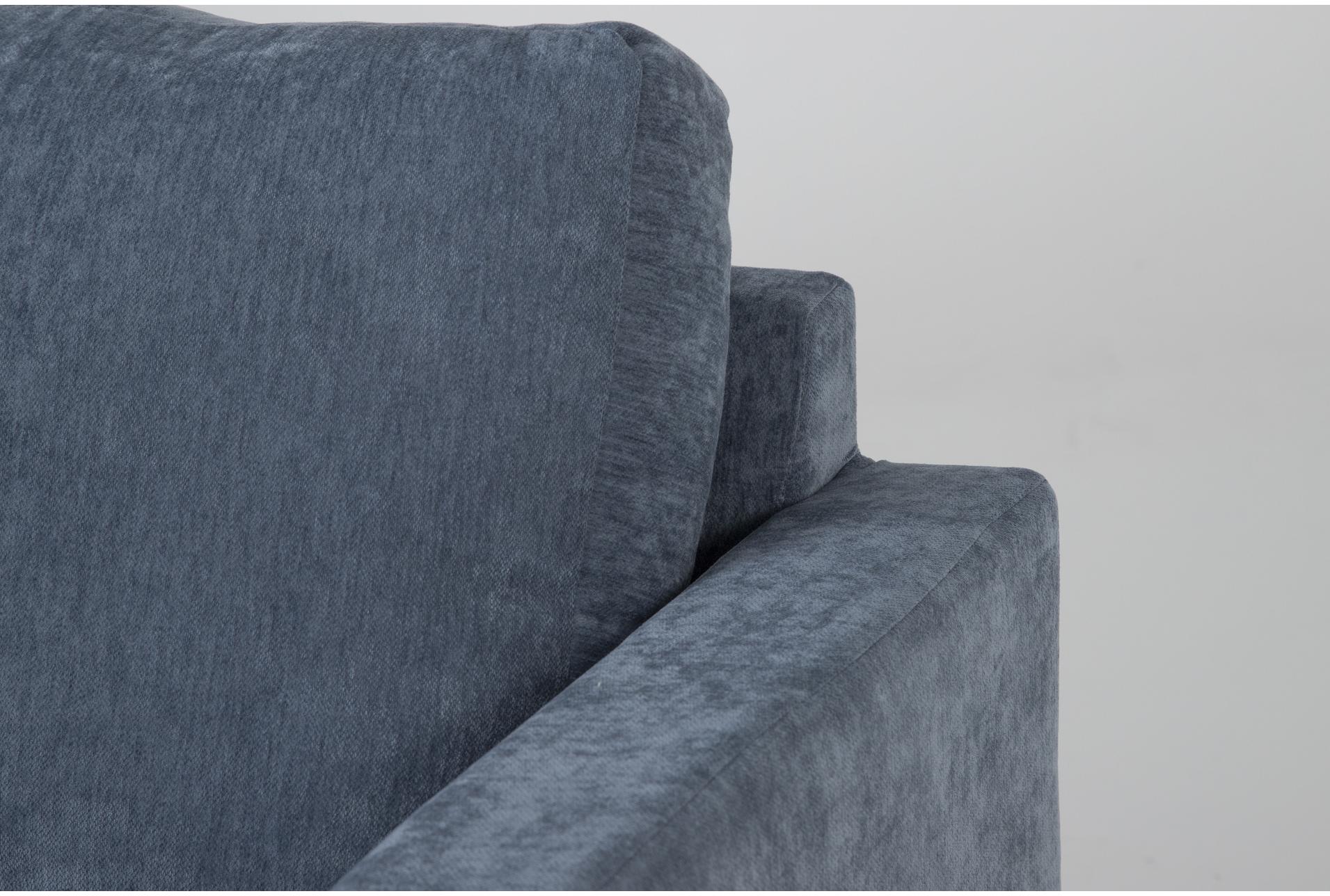 bradley denim blue fabric modern 2 piece sofa & chaise set 9 bradley denim blue fabric modern 2 piece sofa & chaise set