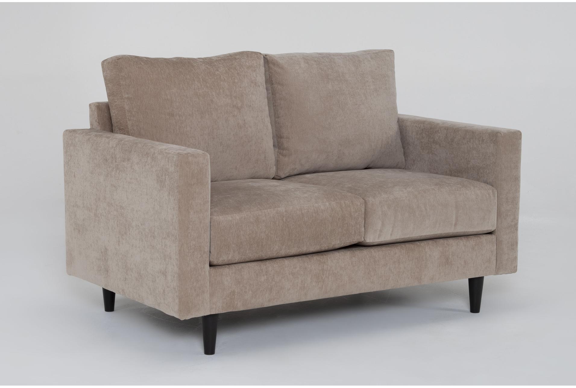 bradley khaki beige fabric modern loveseat 7 bradley khaki beige fabric modern loveseat