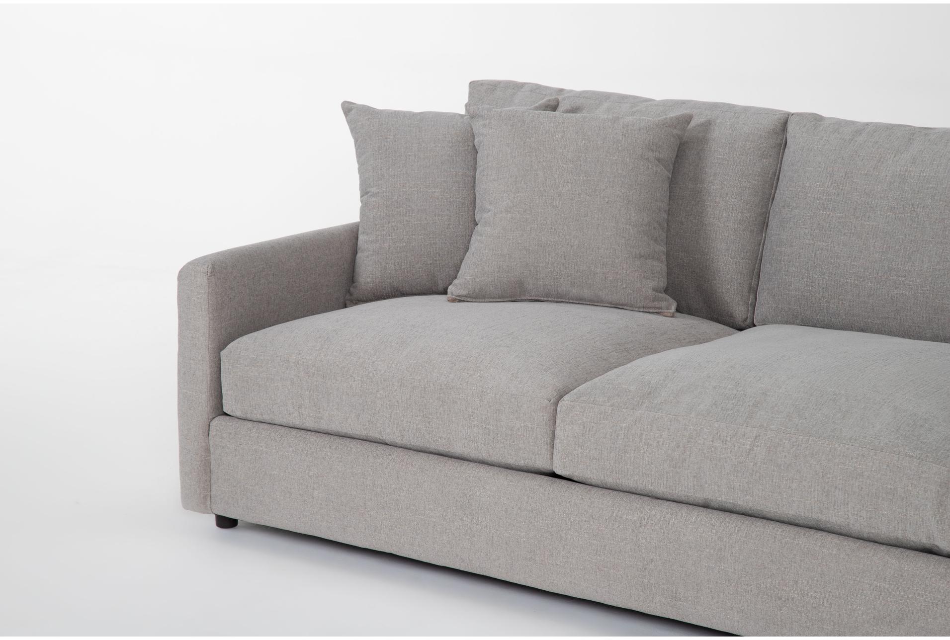 lars 104" grey fabric sofa 9 lars 104" grey fabric sofa