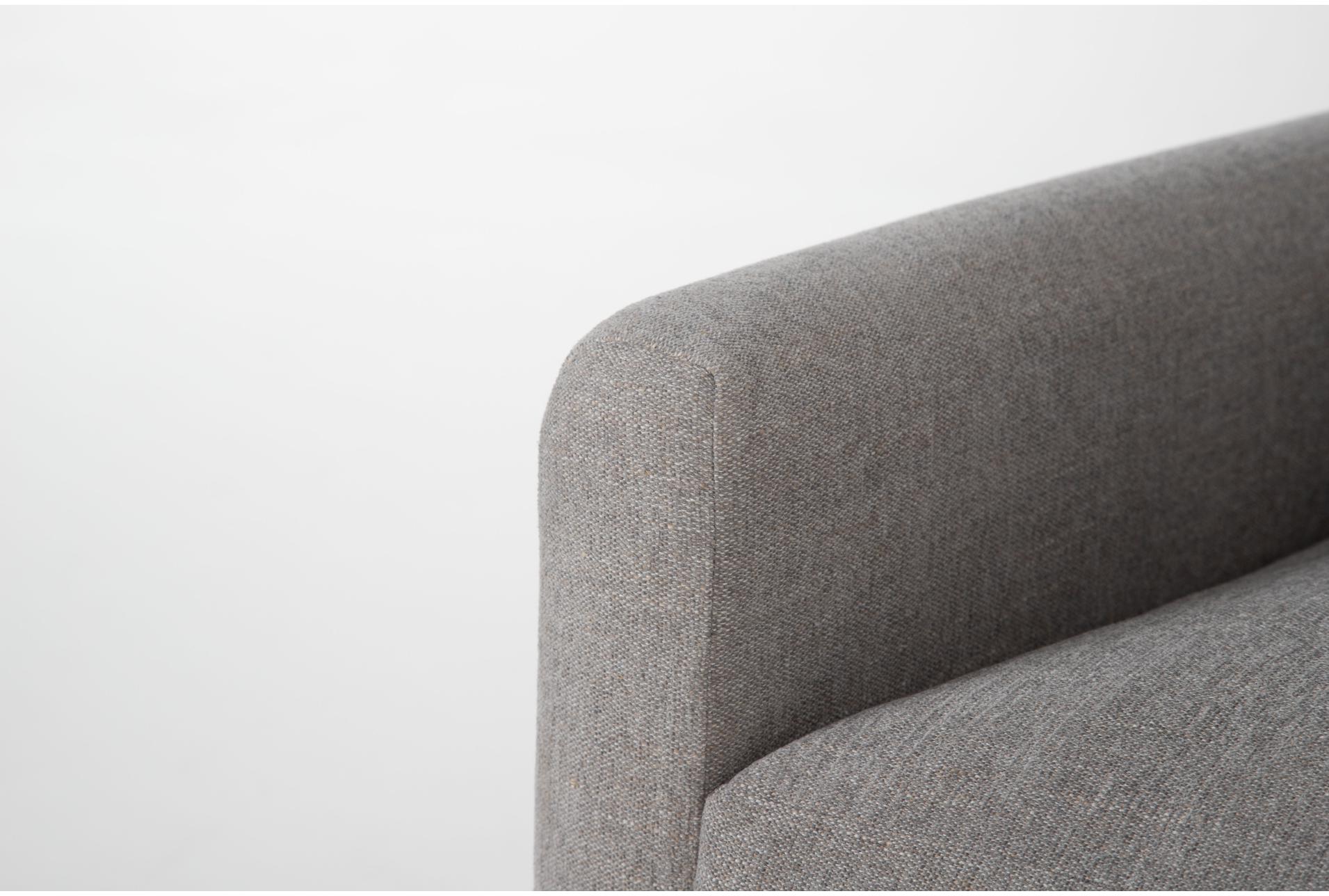 lars 104" grey fabric sofa 10 lars 104" grey fabric sofa