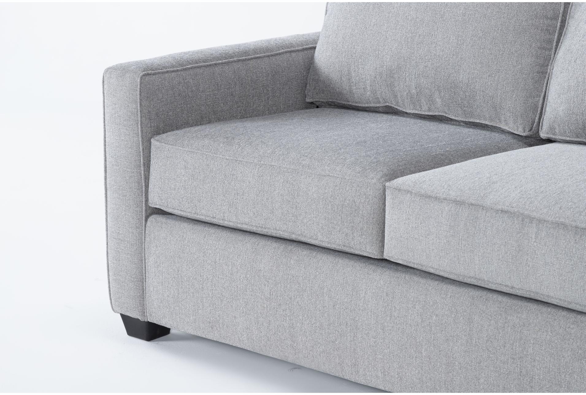 mathers oyster grey fabric 125" 2 piece l-shaped sectional with right arm facing queen memory foam sleeper sofa bed | track arms 11 mathers oyster grey fabric 125" 2 piece l-shaped sectional with right arm facing queen memory foam sleeper sofa bed | track arms