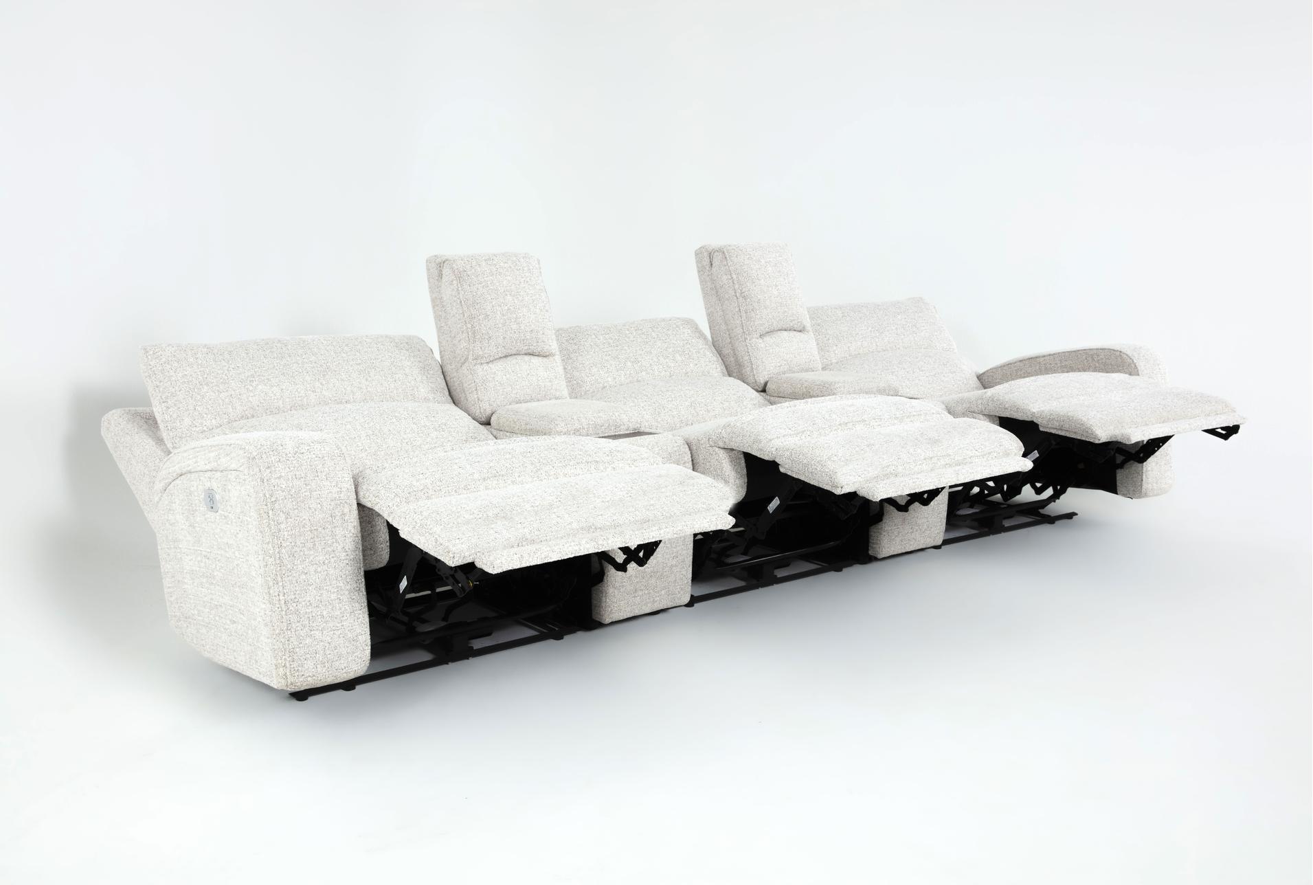 brooks grey 5 piece power zero gravity modular reclining theater sectional | adjustable headrests | left facing 13 brooks grey 5 piece power zero gravity modular reclining theater sectional | adjustable headrests | left facing