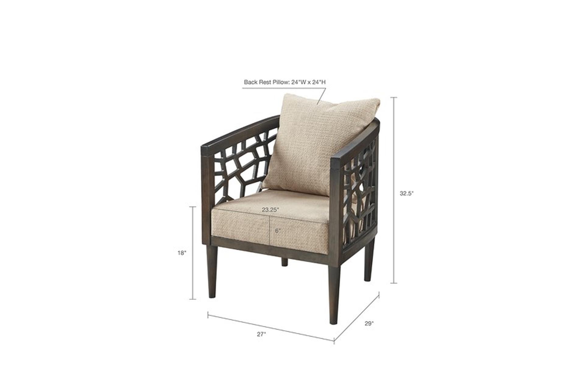 crackle tan brown fabric accent arm chair 16 crackle tan brown fabric accent arm chair