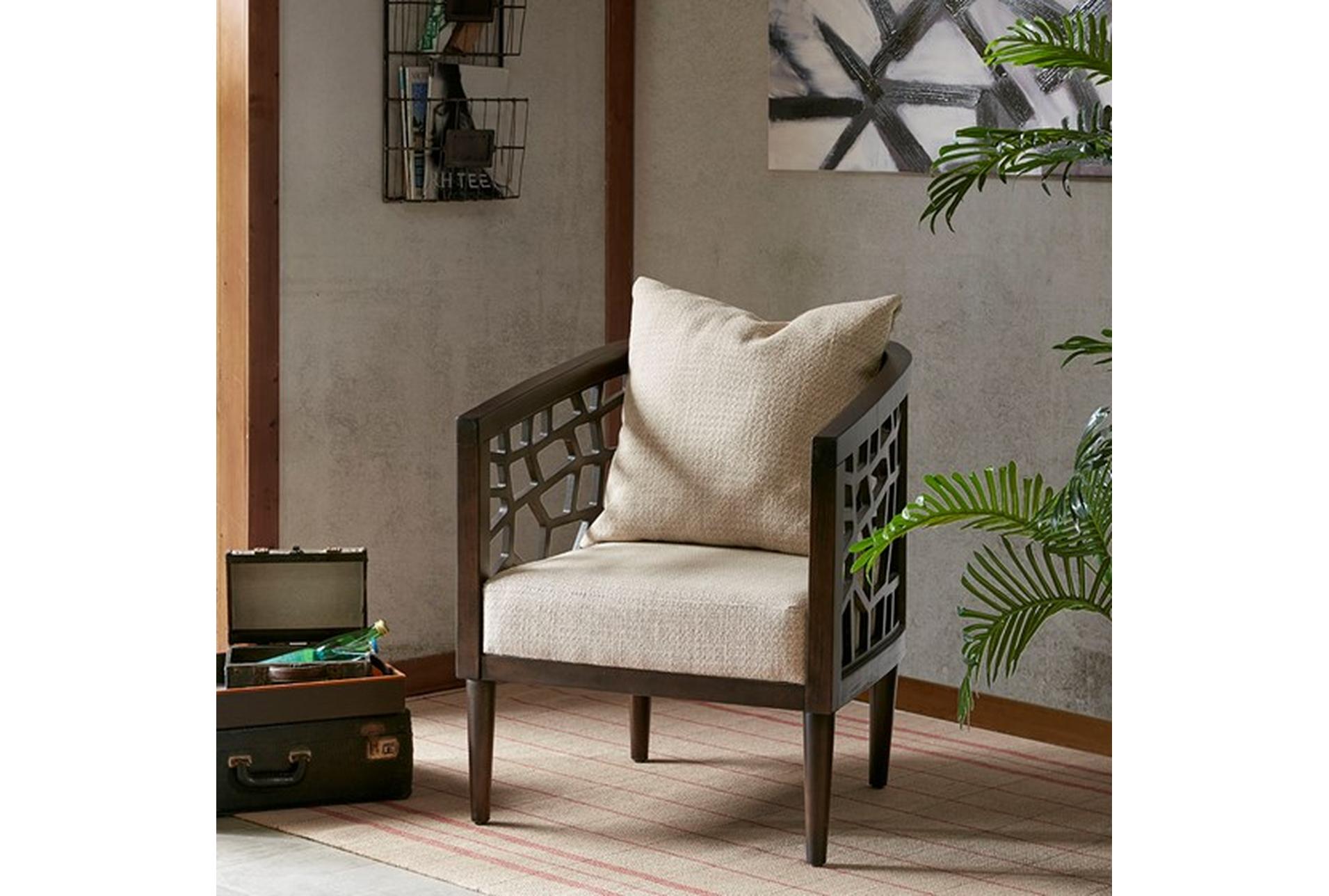 crackle tan brown fabric accent arm chair 18 crackle tan brown fabric accent arm chair