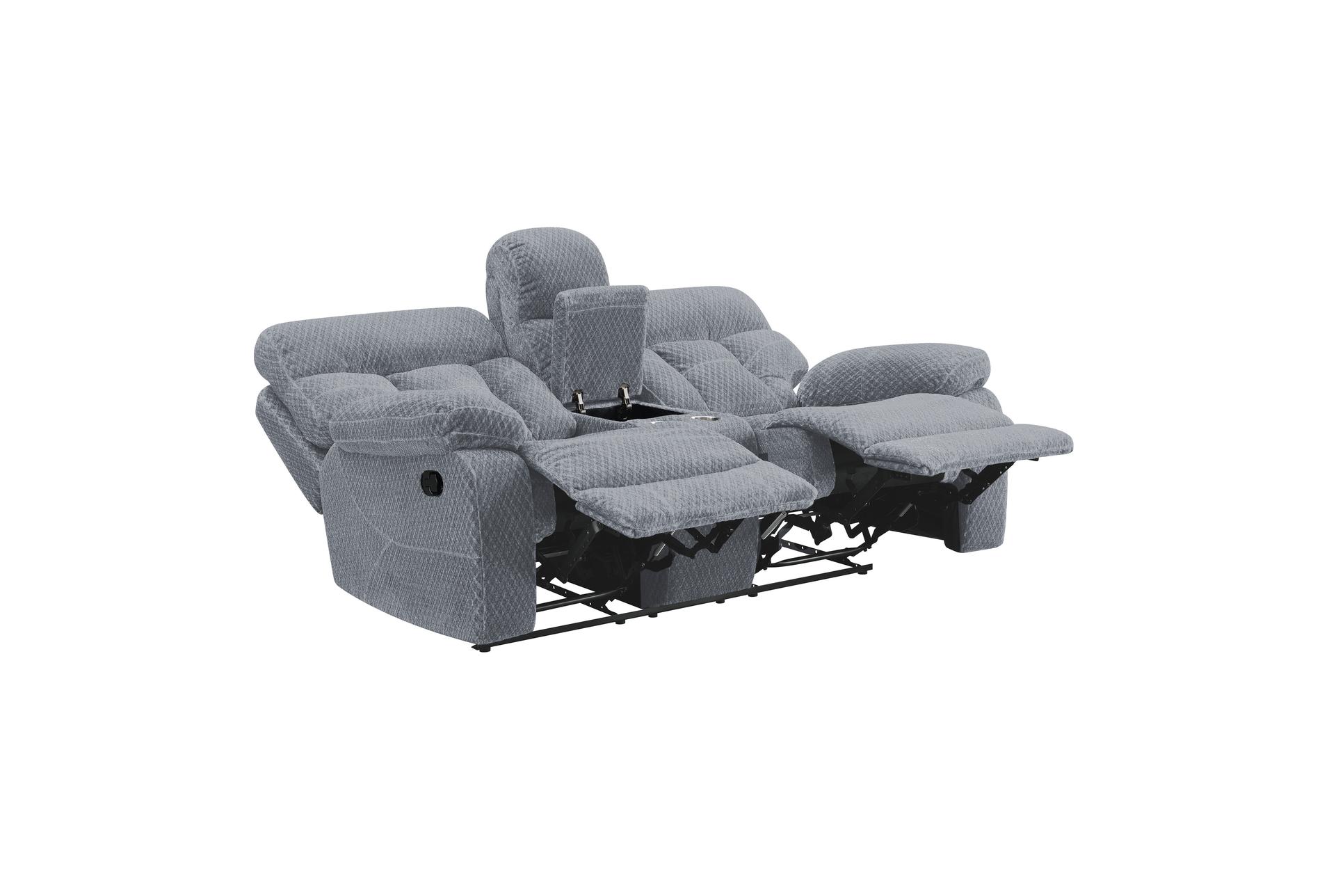 bravo stone polyester 78" manual reclining console loveseat adjustable headrest cup holders | fabric 10 bravo stone polyester 78" manual reclining console loveseat adjustable headrest cup holders | fabric
