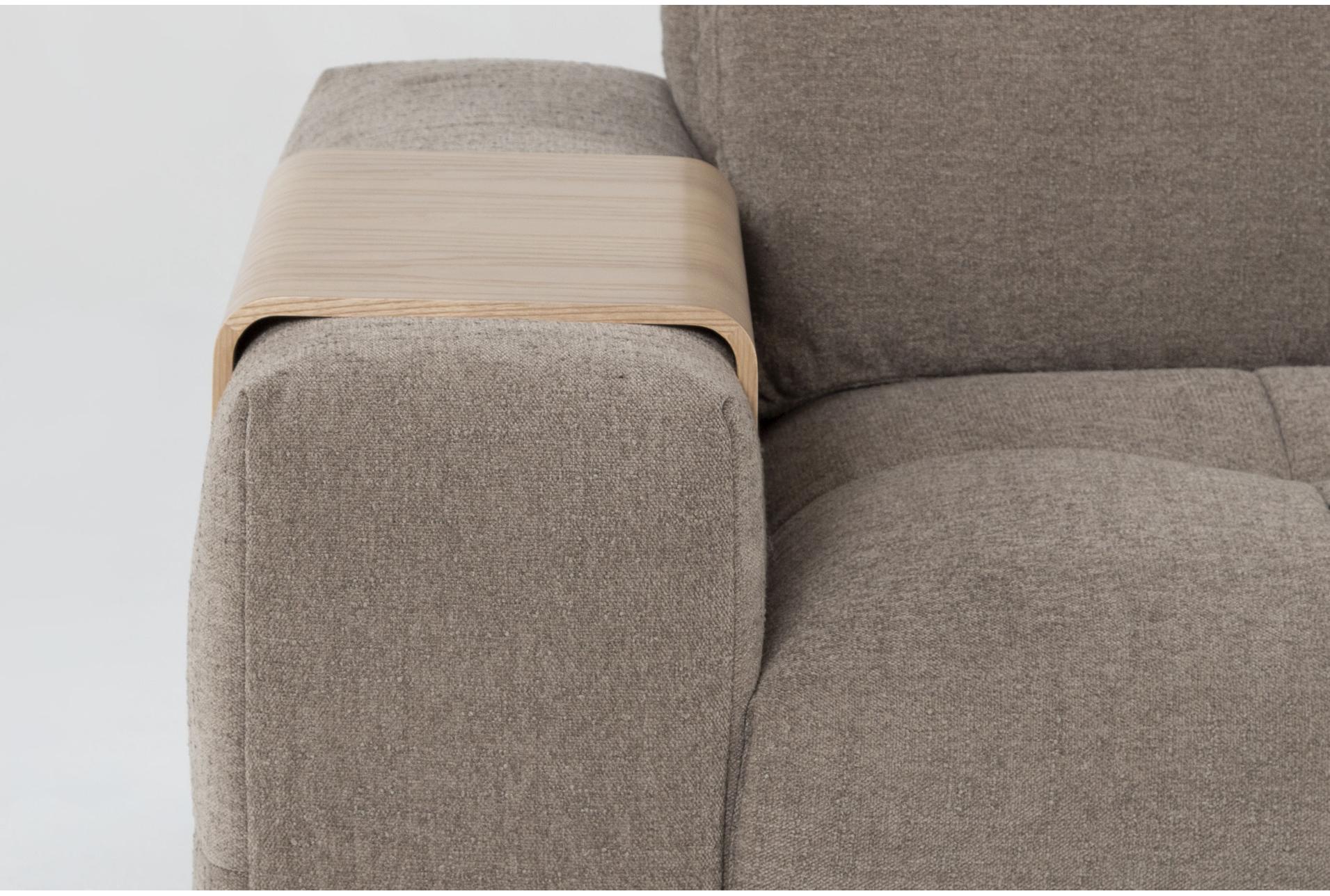 amallo mocha brown fabric 5 piece modular l-shaped sectional ottoman & chair set 8 amallo mocha brown fabric 5 piece modular l-shaped sectional ottoman & chair set