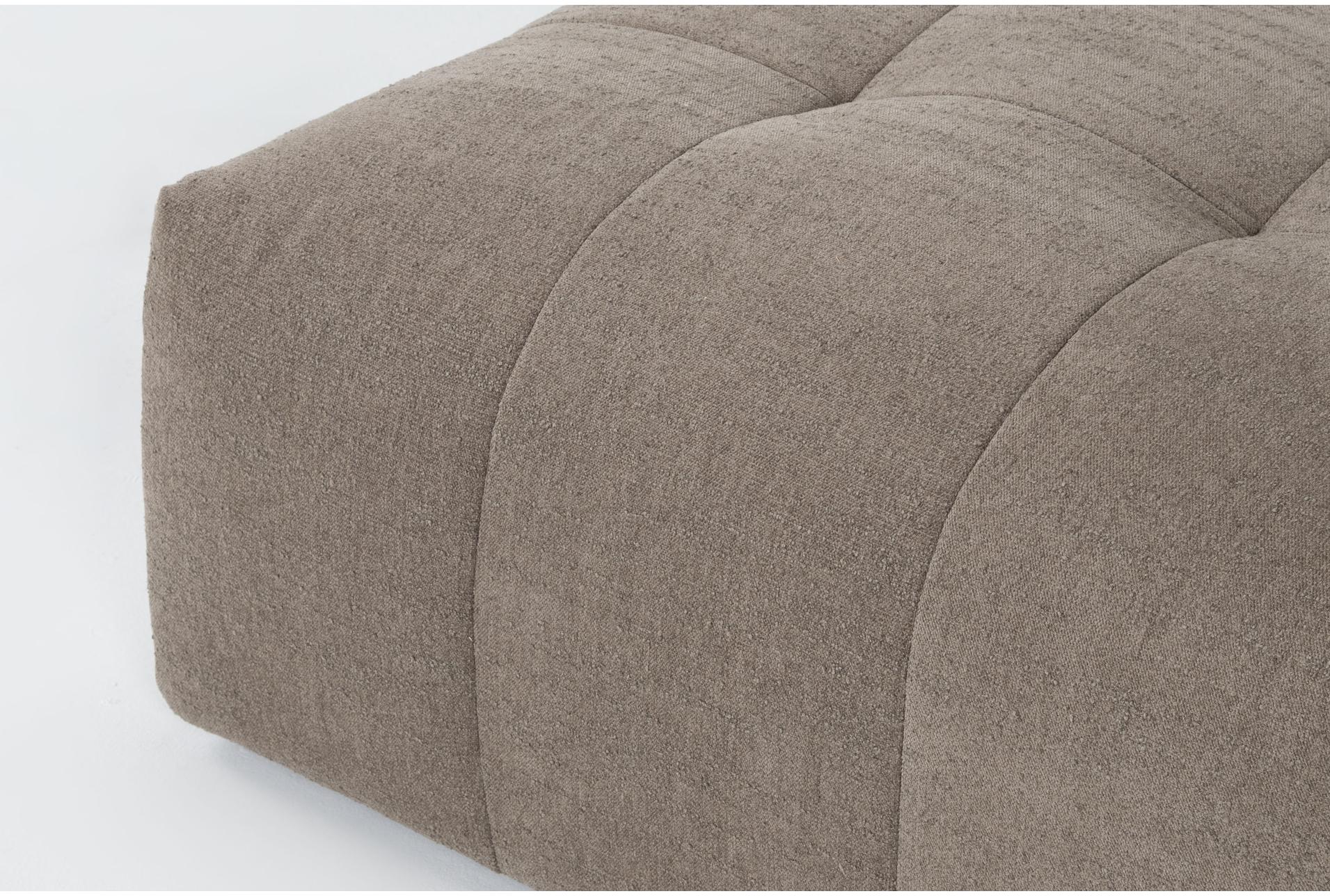 amallo mocha brown fabric 5 piece modular l-shaped sectional ottoman & chair set 9 amallo mocha brown fabric 5 piece modular l-shaped sectional ottoman & chair set