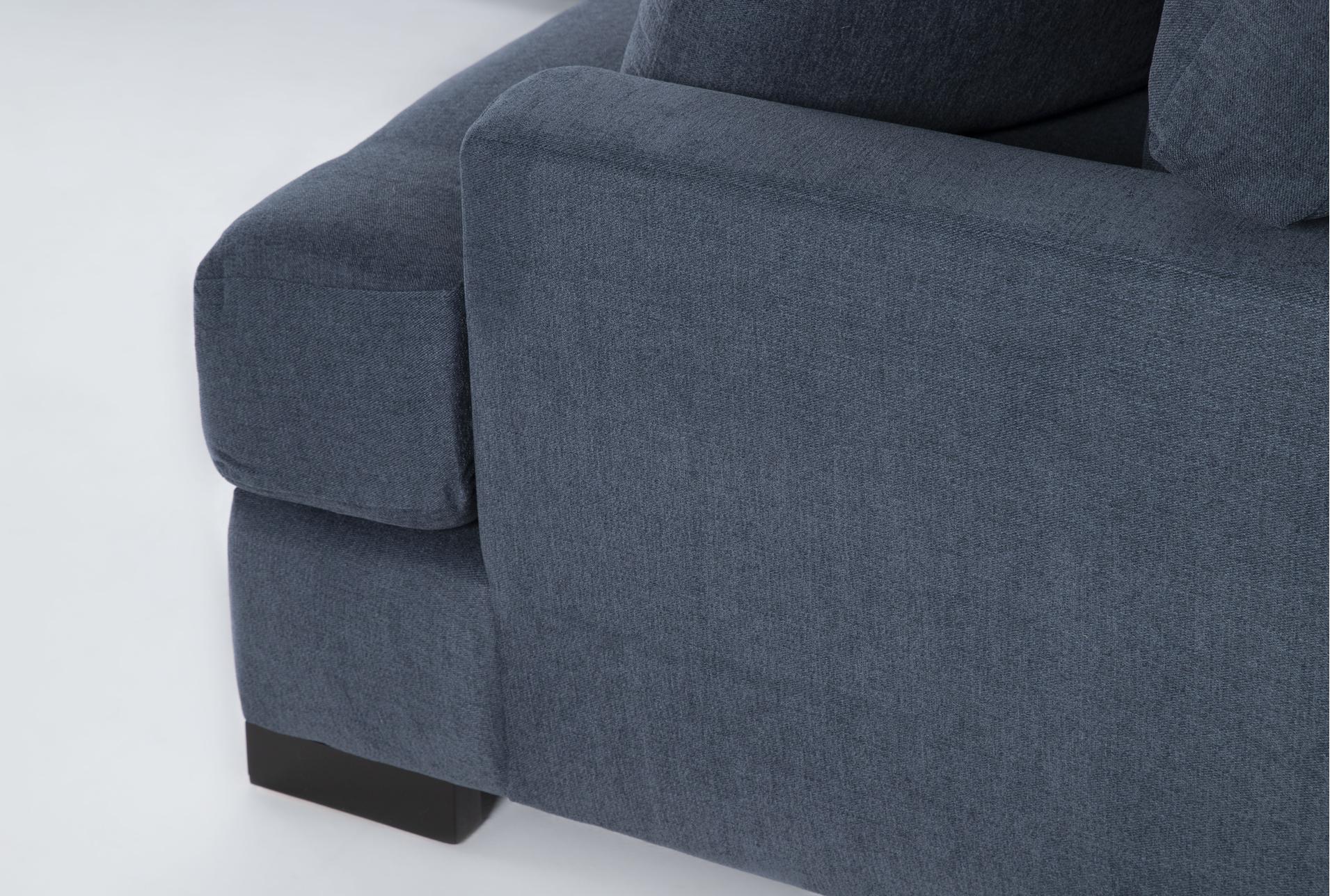 santo foam 145" blue fabric 3 piece sectional with left arm facing sofa 12 santo foam 145" blue fabric 3 piece sectional with left arm facing sofa