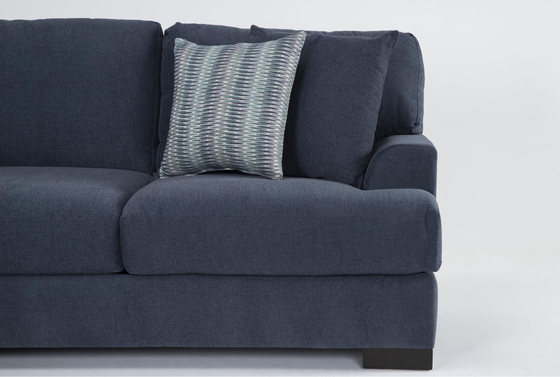 santo foam 145" blue fabric 3 piece sectional with left arm facing sofa 16 santo foam 145" blue fabric 3 piece sectional with left arm facing sofa