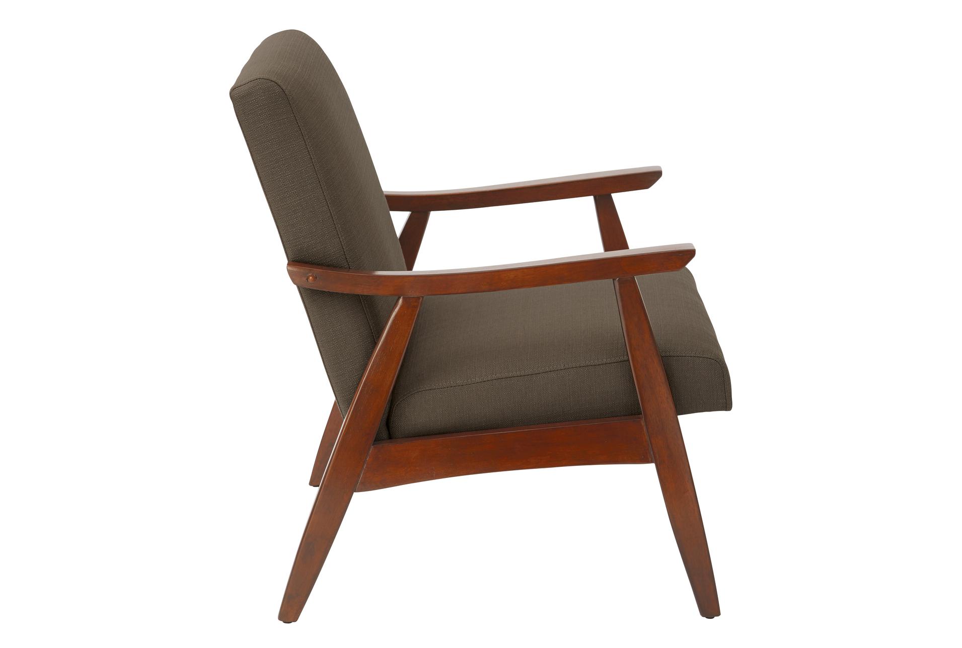 davis klein otter brown fabric arm chair with medium espresso frame | lounge | with arms | club | armchair 7 davis klein otter brown fabric arm chair with medium espresso frame | lounge | with arms | club | armchair