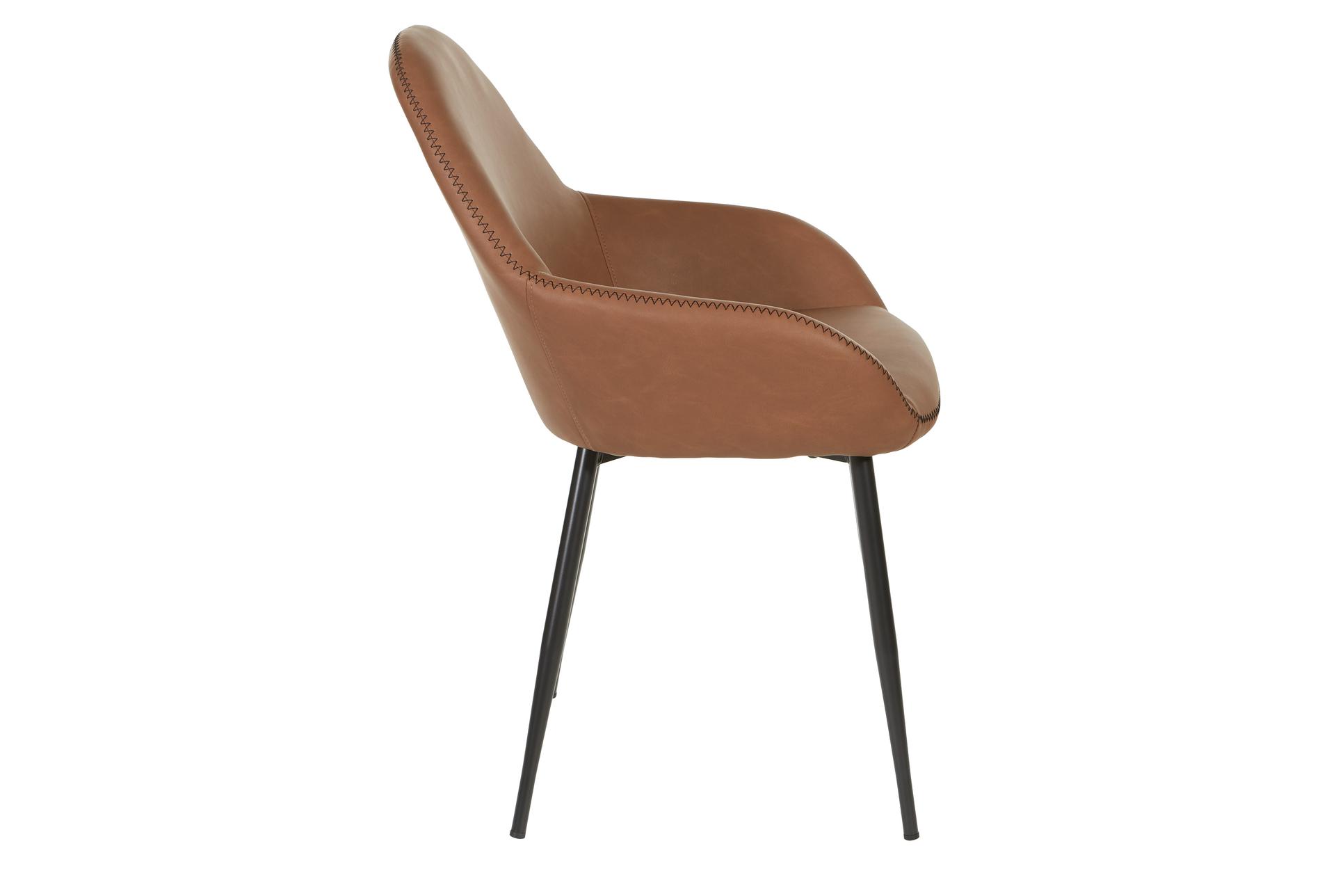 pepper saddle brown faux leather chair with black frame | polyurethane | lounge | with arms 7 pepper saddle brown faux leather chair with black frame | polyurethane | lounge | with arms