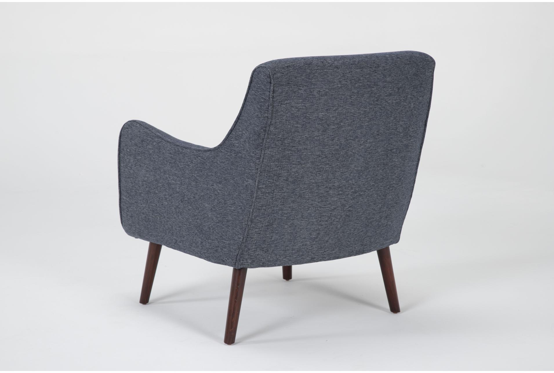kaycee denim blue fabric modern accent arm chair 10 kaycee denim blue fabric modern accent arm chair