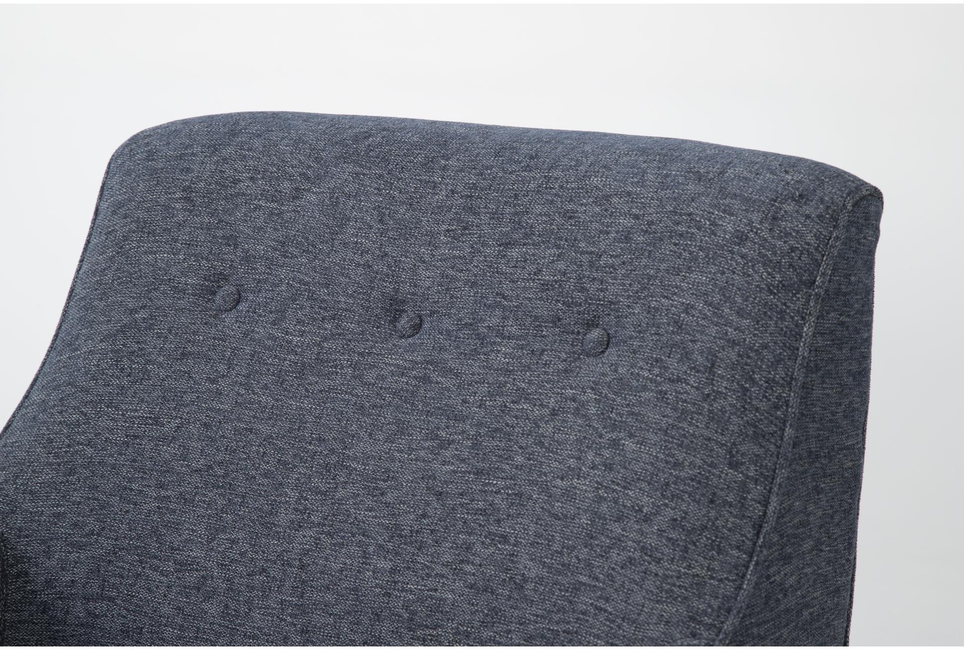 kaycee denim blue fabric modern accent arm chair 12 kaycee denim blue fabric modern accent arm chair