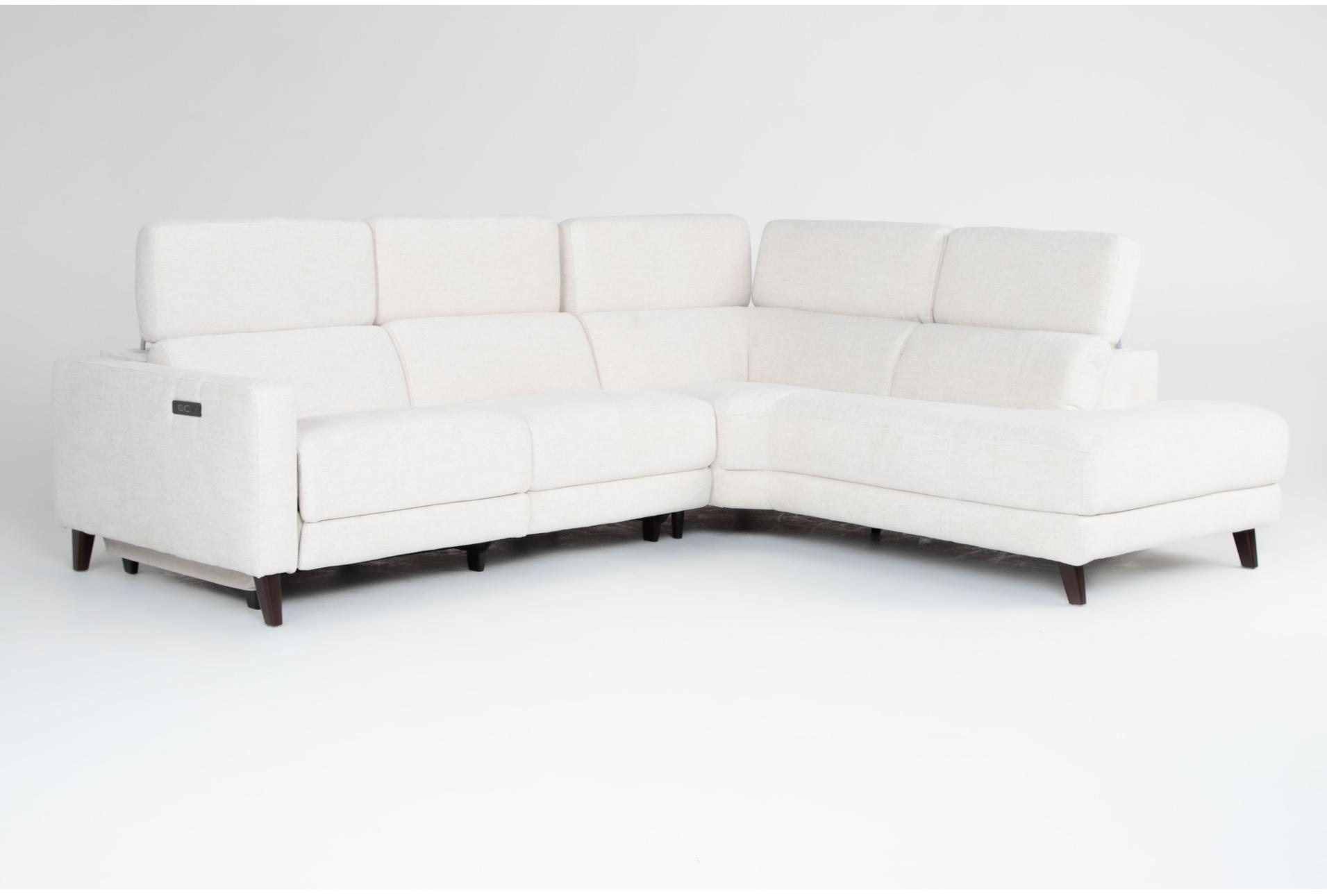 blake cream 113" 2 piece power reclining sectional with right arm facing chaise 14 blake cream 113" 2 piece power reclining sectional with right arm facing chaise