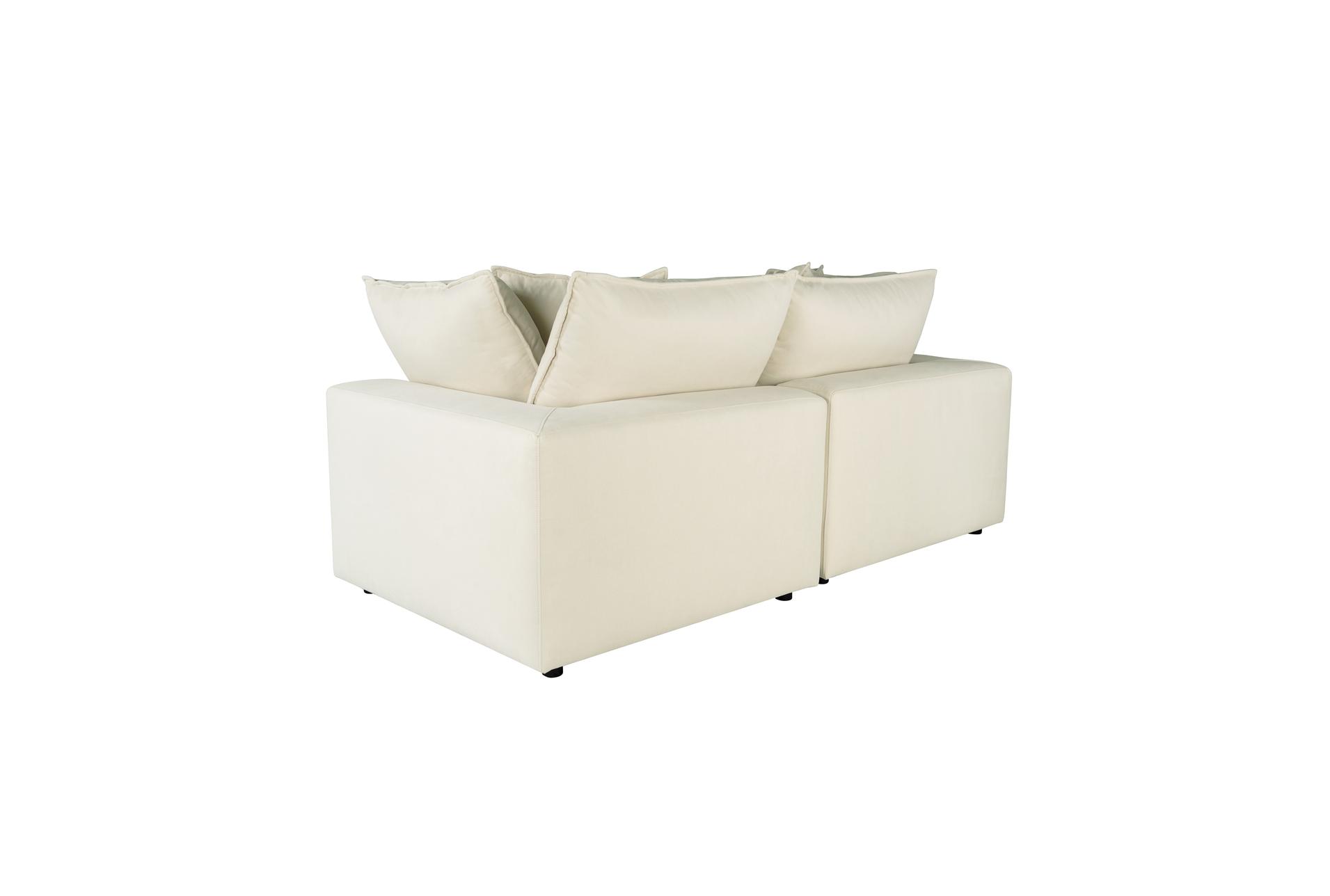sutton natural beige fabric modular loveseat 12 sutton natural beige fabric modular loveseat