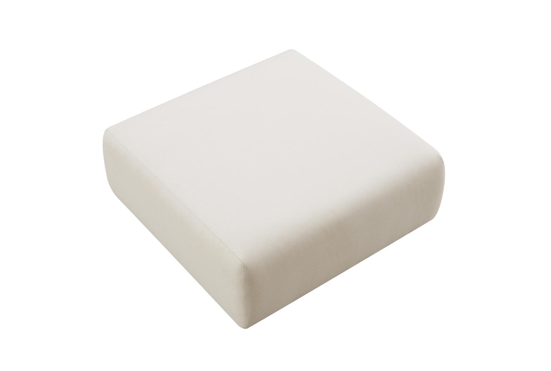 hanover cream white fabric linen square ottoman 9 hanover cream white fabric linen square ottoman