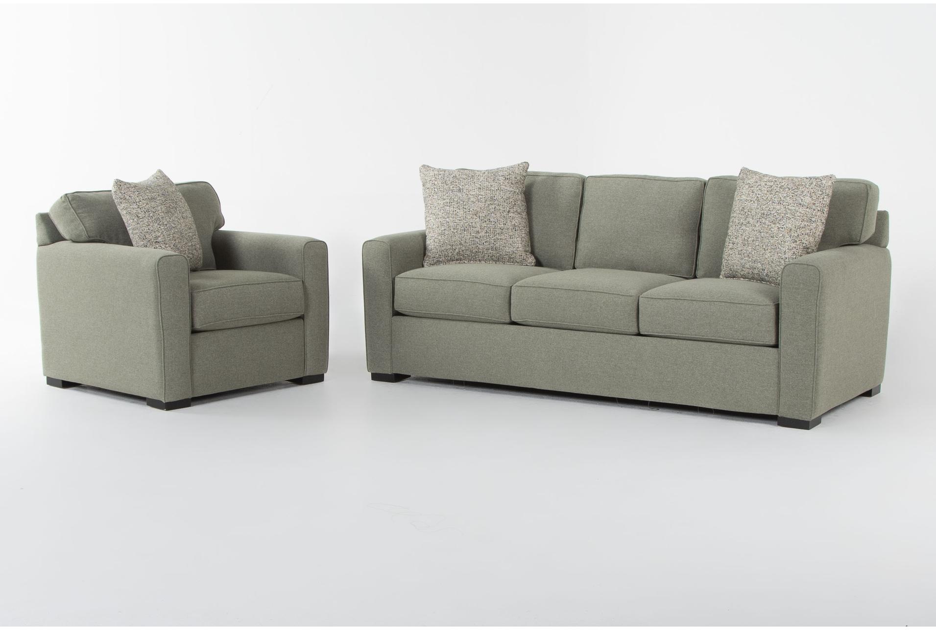 cypress iv foam 83" fabric green weave queen sleeper/chair set 1 cypress iv foam 83" fabric green weave queen sleeper/chair set