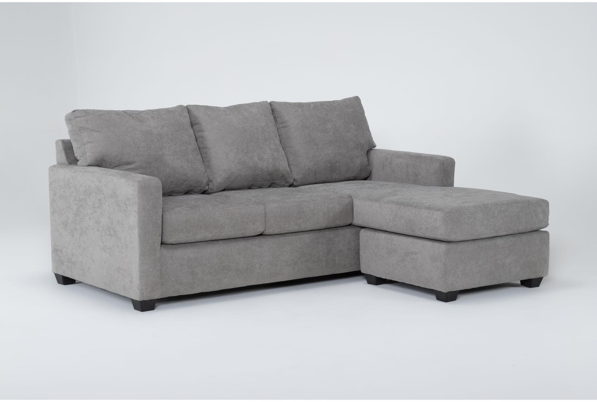 aramis vintage grey fabric 83" sofa with reversible chaise | track arms | loose reversible back 1 aramis vintage grey fabric 83" sofa with reversible chaise | track arms | loose reversible back