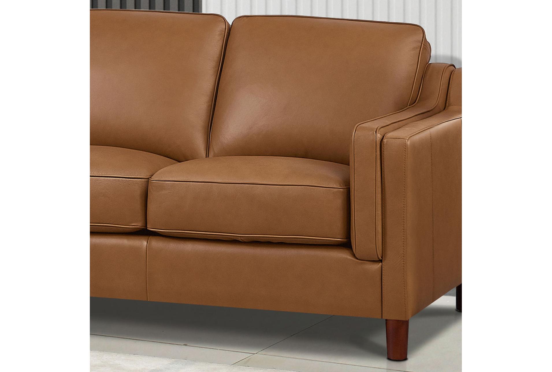 beau brown modern leather loveseat 14 beau brown modern leather loveseat
