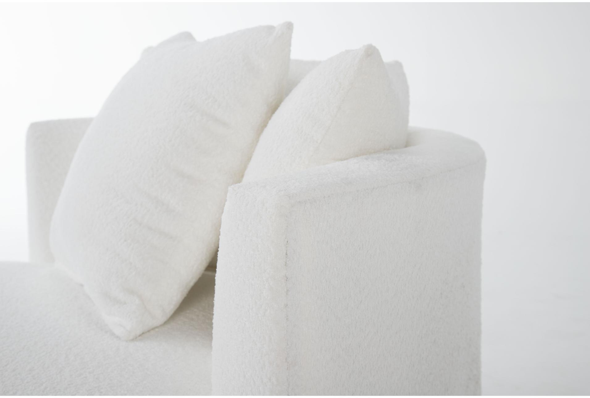 nest iii gibson 49" fabric white beige swivel cuddler 9 nest iii gibson 49" fabric white beige swivel cuddler
