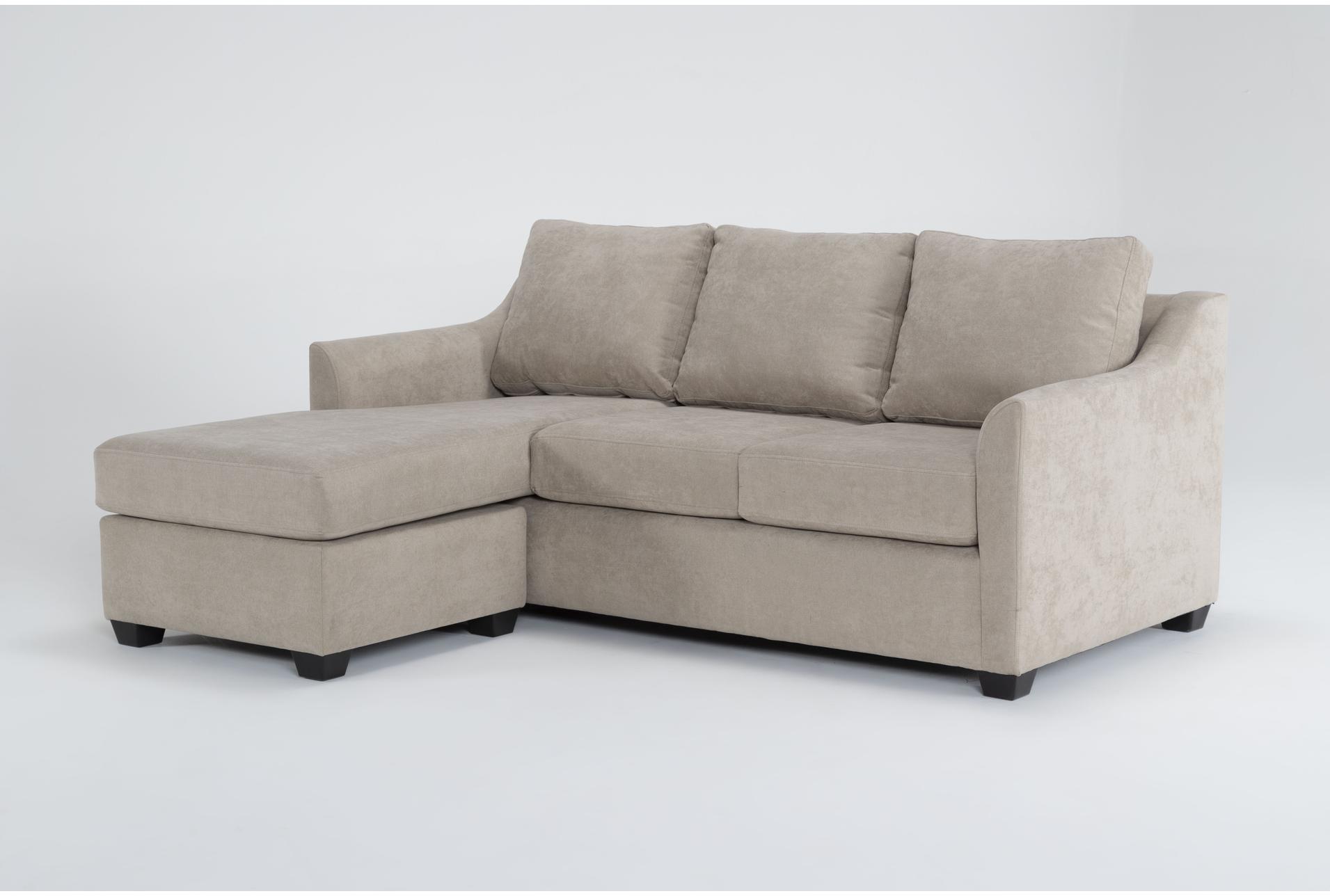 porthos cream beige fabric 80" sofa with reversible chaise | loose reversible back 8 porthos cream beige fabric 80" sofa with reversible chaise | loose reversible back
