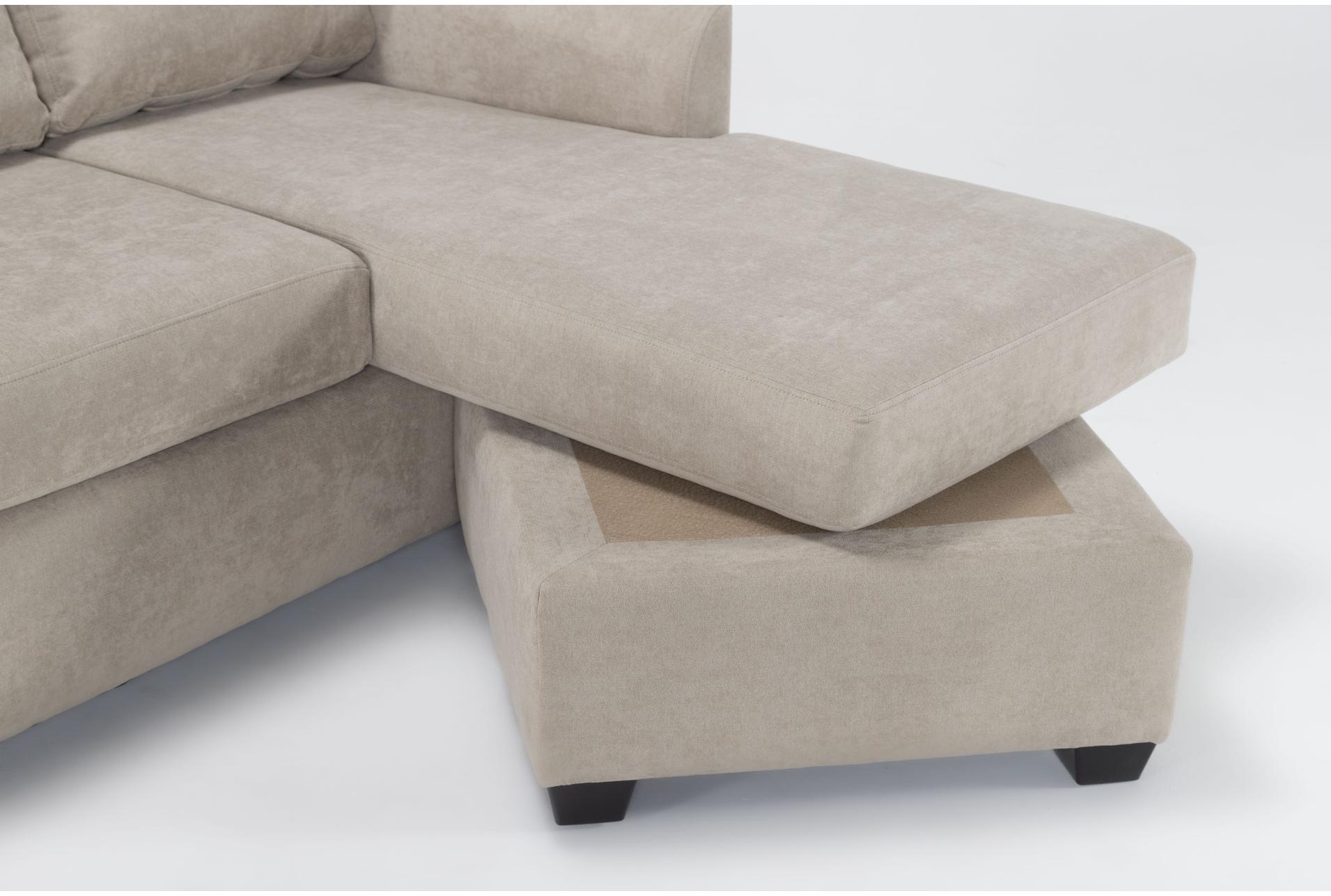 porthos cream beige fabric 80" sofa with reversible chaise | loose reversible back 9 porthos cream beige fabric 80" sofa with reversible chaise | loose reversible back
