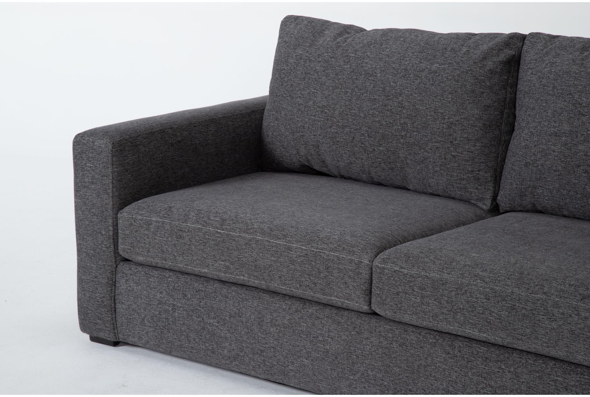 araceli ii pewter grey fabric 86" sofa | track arms | loose reversible back 8 araceli ii pewter grey fabric 86" sofa | track arms | loose reversible back