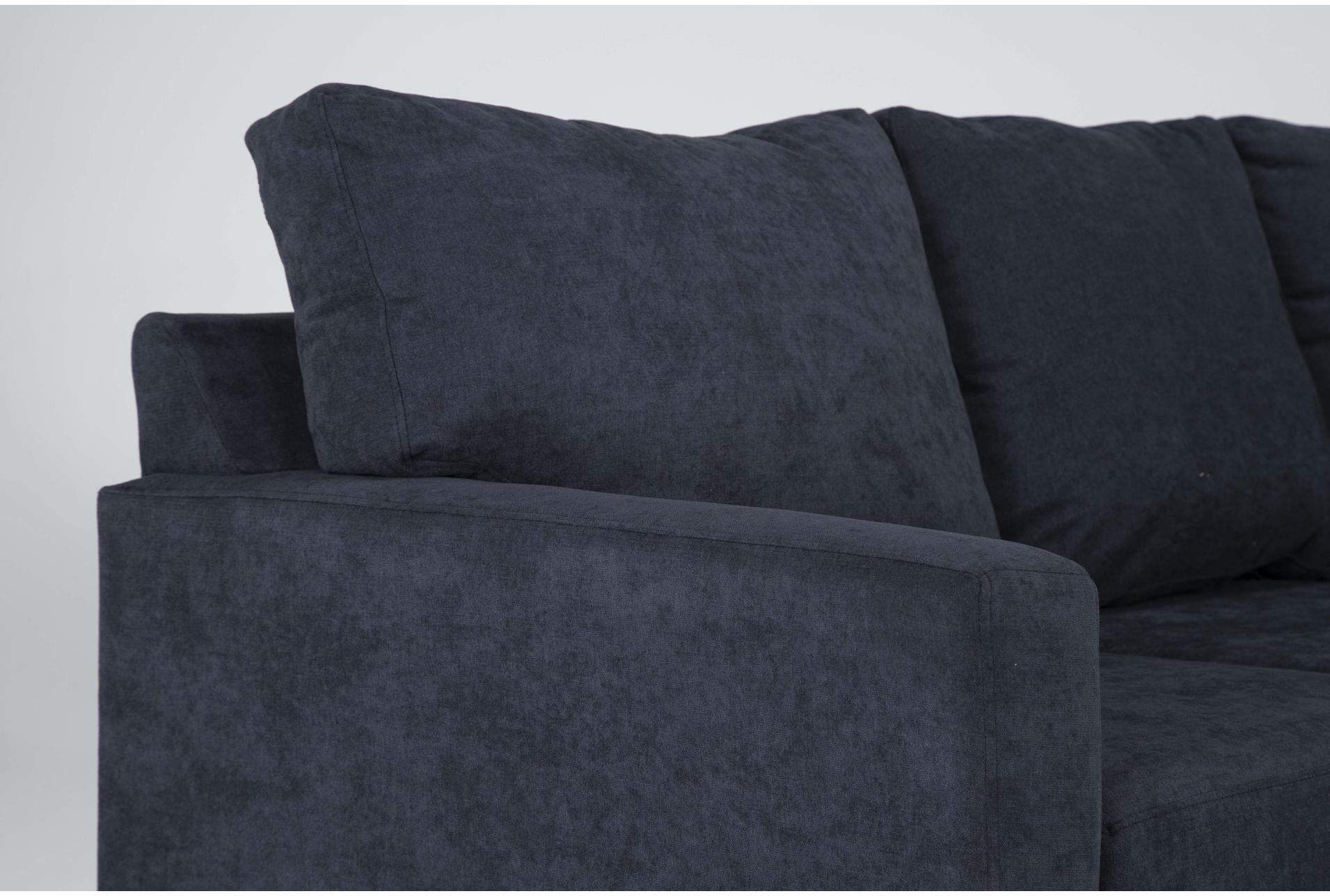 aramis midnight blue fabric 83" sofa | track arms 9 aramis midnight blue fabric 83" sofa | track arms