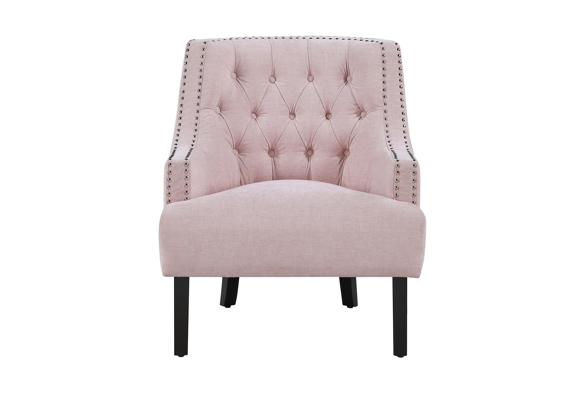 belfield pink accent chair | fabric | solid | with arms 10 belfield pink accent chair | fabric | solid | with arms