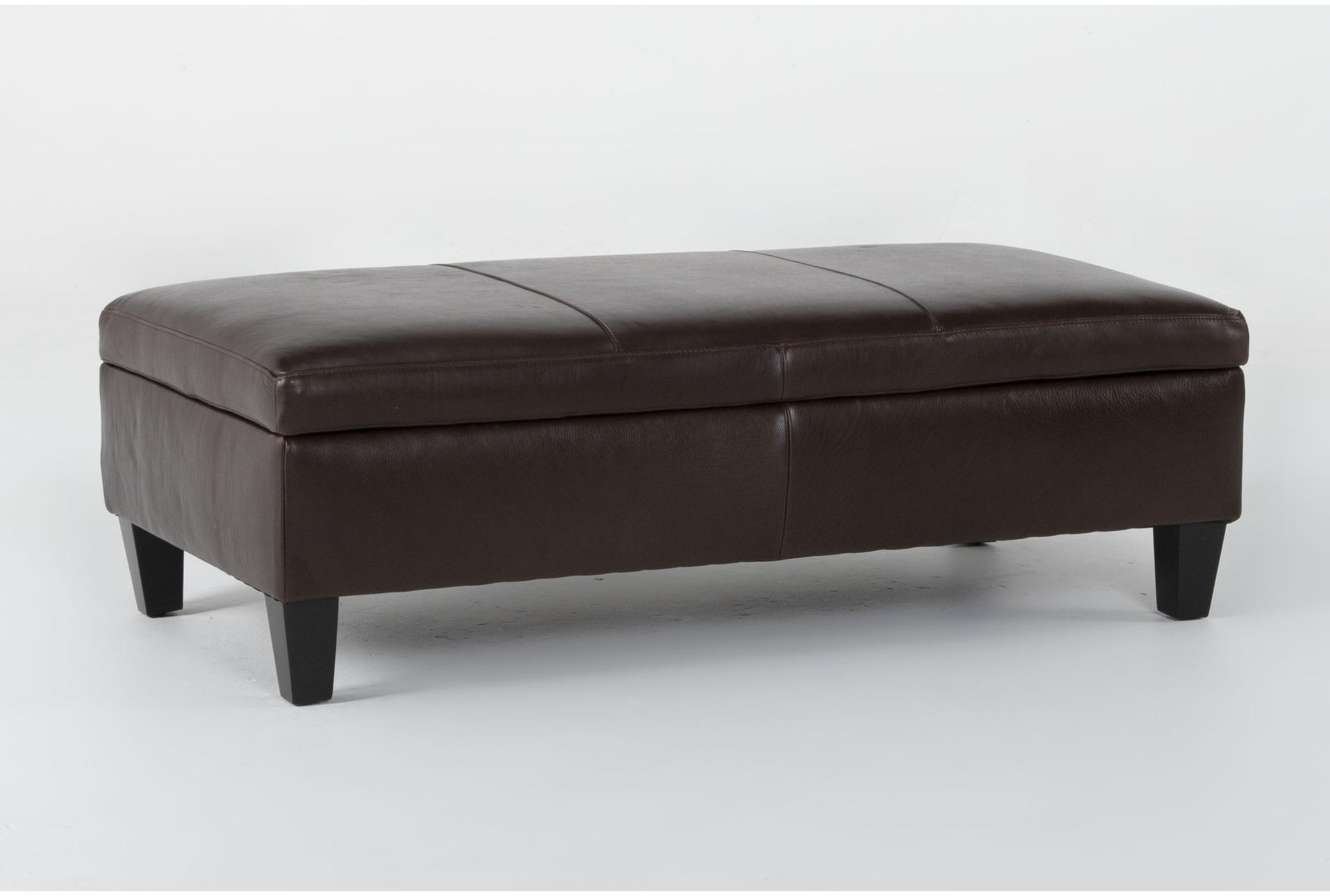 perch iii leather medium rectangle storage ottoman 8 perch iii leather medium rectangle storage ottoman