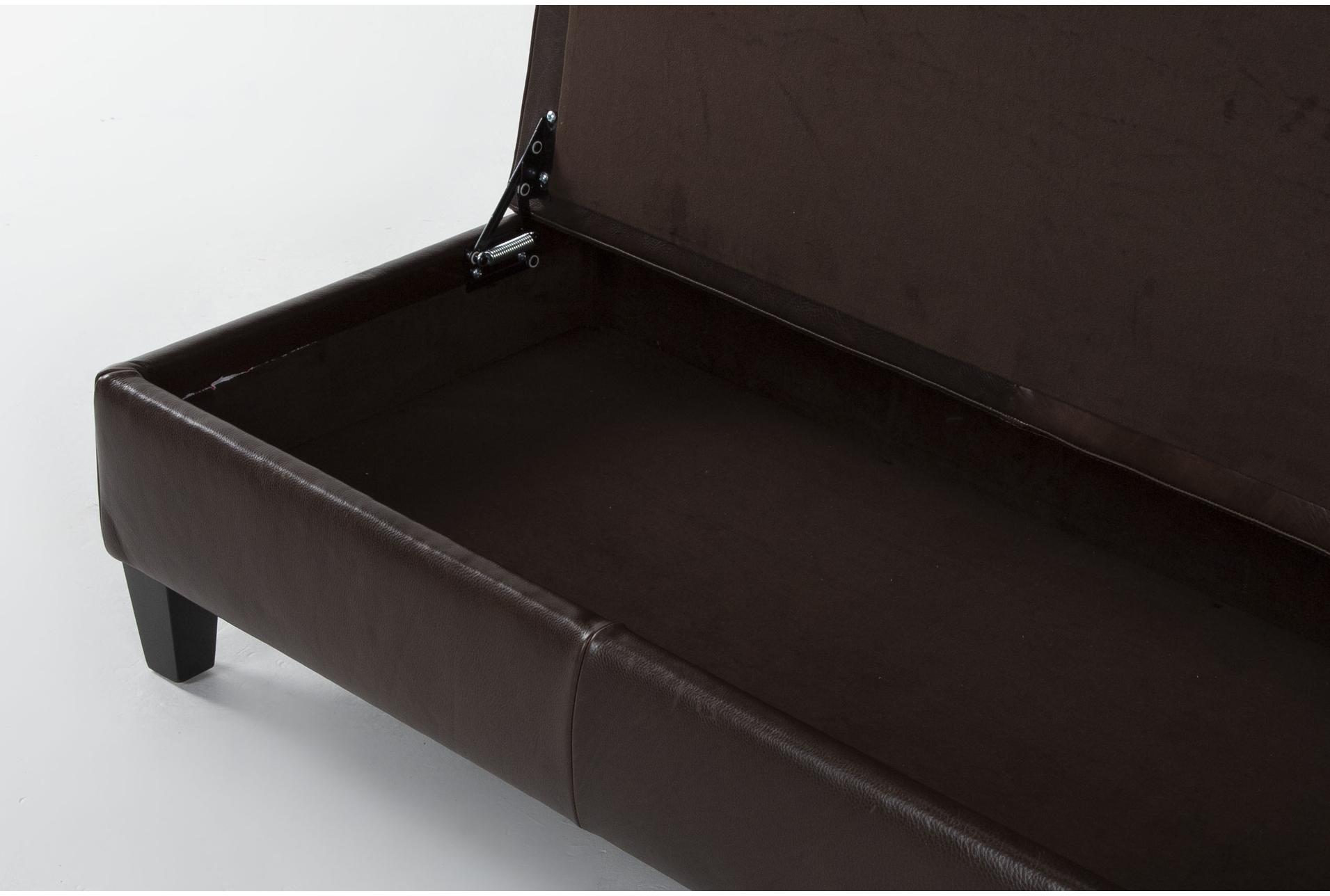 perch iii leather medium rectangle storage ottoman 11 perch iii leather medium rectangle storage ottoman