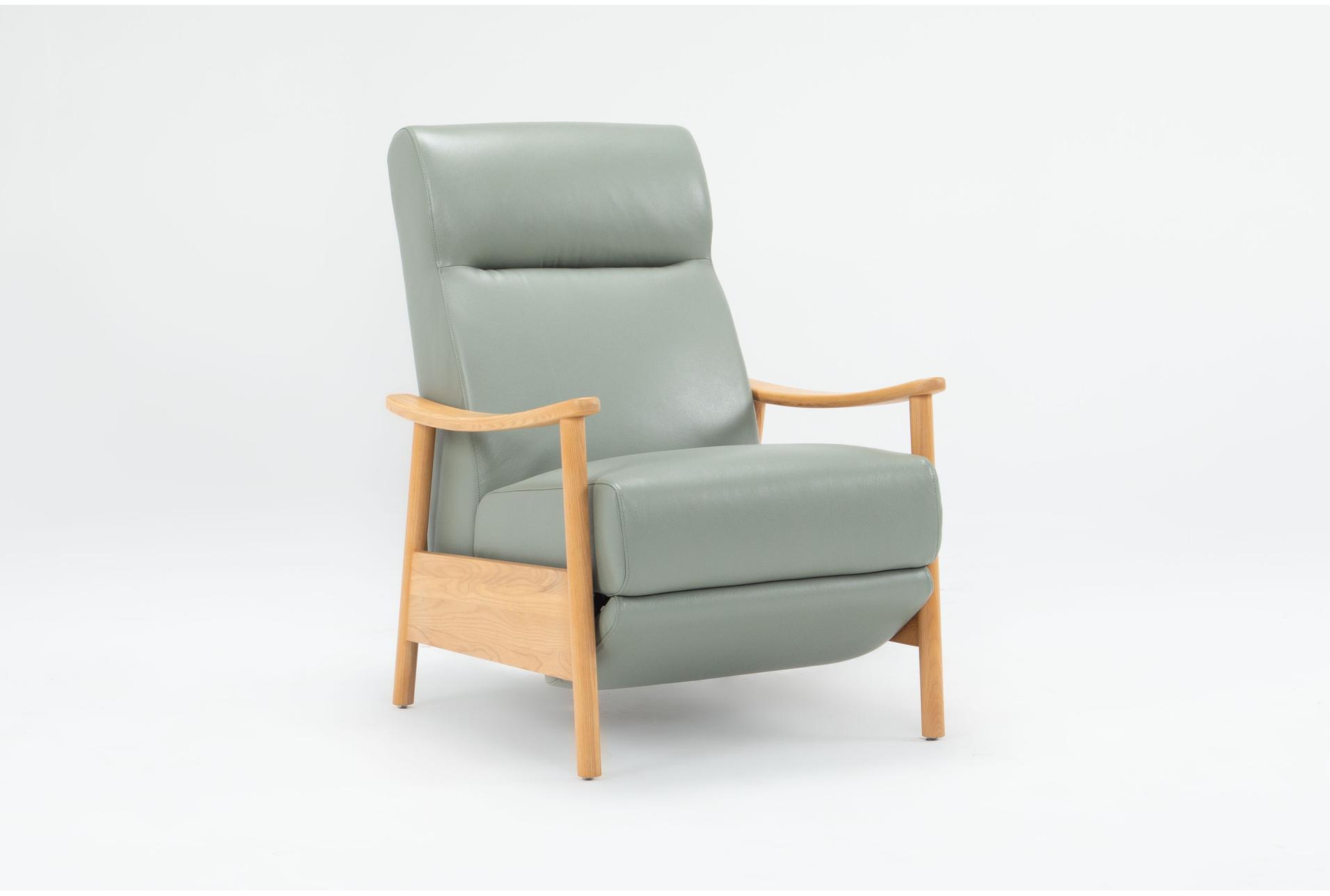 finnian leather pushback recliner 9 finnian leather pushback recliner