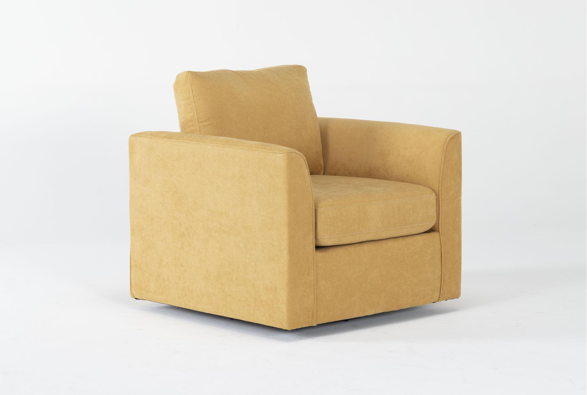 ami sun yellow fabric swivel arm chair | solid | armchair | club | lounge 1 ami sun yellow fabric swivel arm chair | solid | armchair | club | lounge