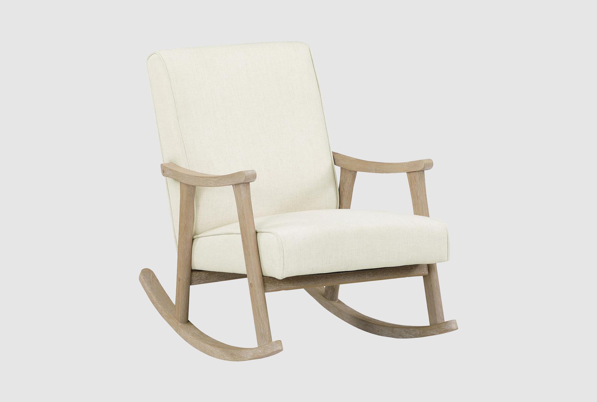 gainsborough white fabric linen rocking arm chair with brushed finish base 1 gainsborough white fabric linen rocking arm chair with brushed finish base