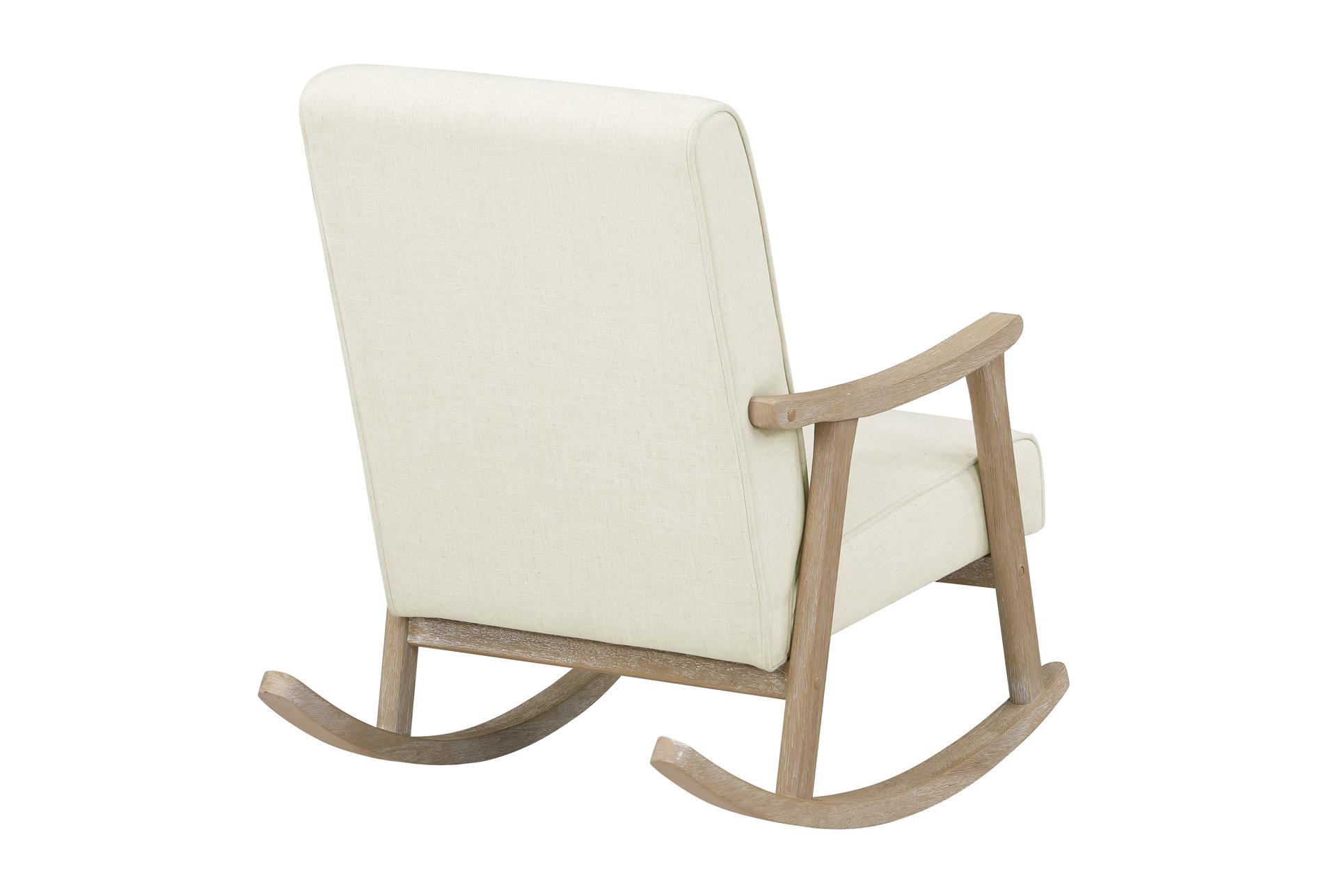 gainsborough white fabric linen rocking arm chair with brushed finish base 5 gainsborough white fabric linen rocking arm chair with brushed finish base
