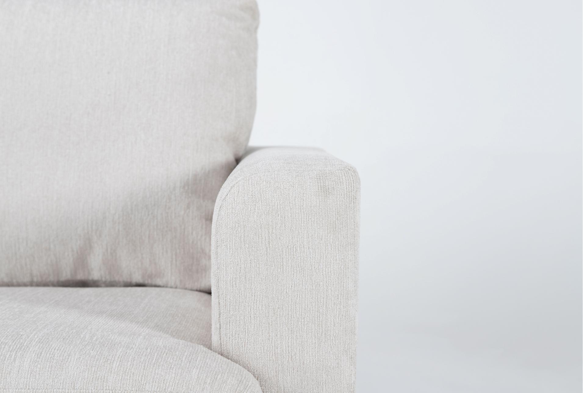 basil porcelain white ivory fabric modular 125" 4 piece l-shaped sectional | reversible | track arms 8 basil porcelain white ivory fabric modular 125" 4 piece l-shaped sectional | reversible | track arms