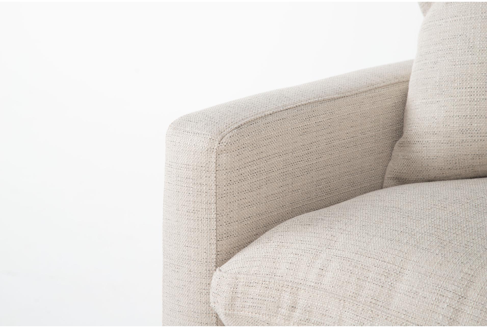cozy beige linen fabric 84" sofa with reversible chaise 12 cozy beige linen fabric 84" sofa with reversible chaise