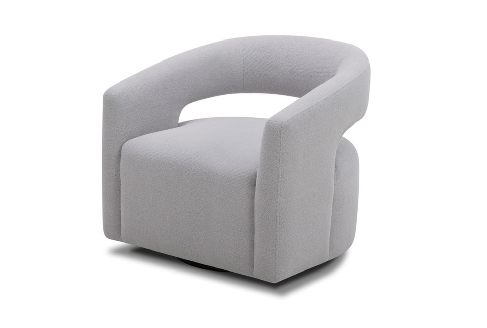 maddyson dove grey fabric open back swivel barrel accent arm chair | sets | solid | armchair | high performance fabric 14 maddyson dove grey fabric open back swivel barrel accent arm chair | sets | solid | armchair | high performance fabric