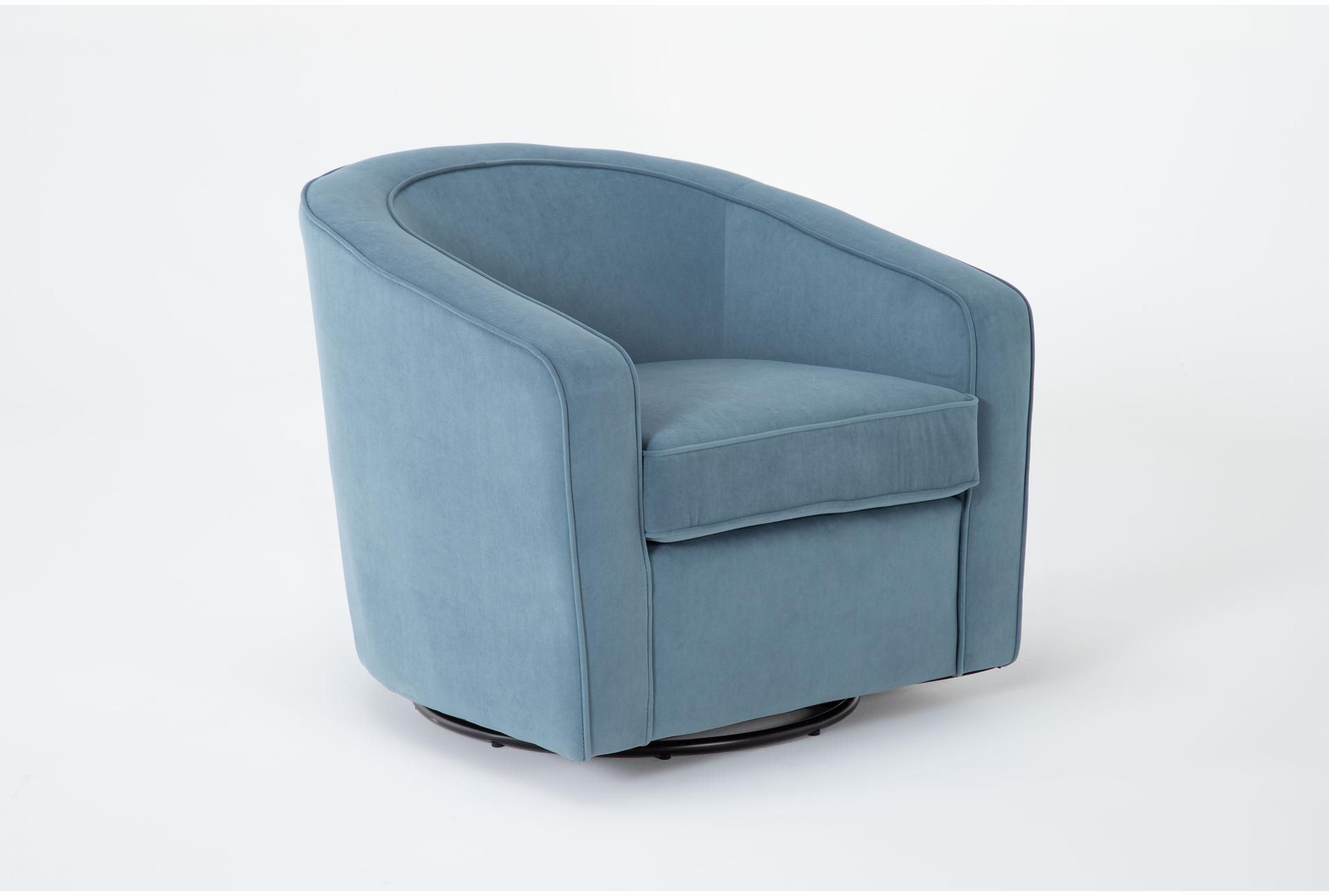dani slate blue velvet fabric swivel barrel arm chair 1 dani slate blue velvet fabric swivel barrel arm chair