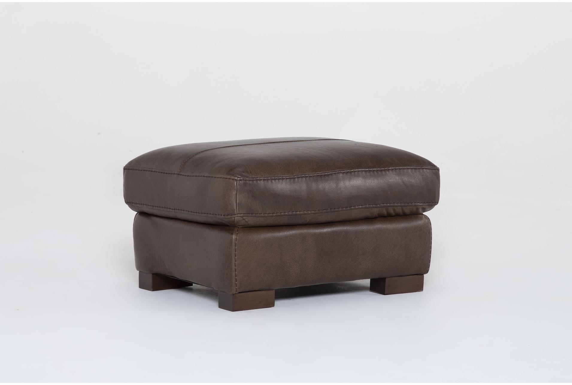 benjamin brown 100% top grain italian leather rectangle ottoman 1 benjamin brown 100% top grain italian leather rectangle ottoman