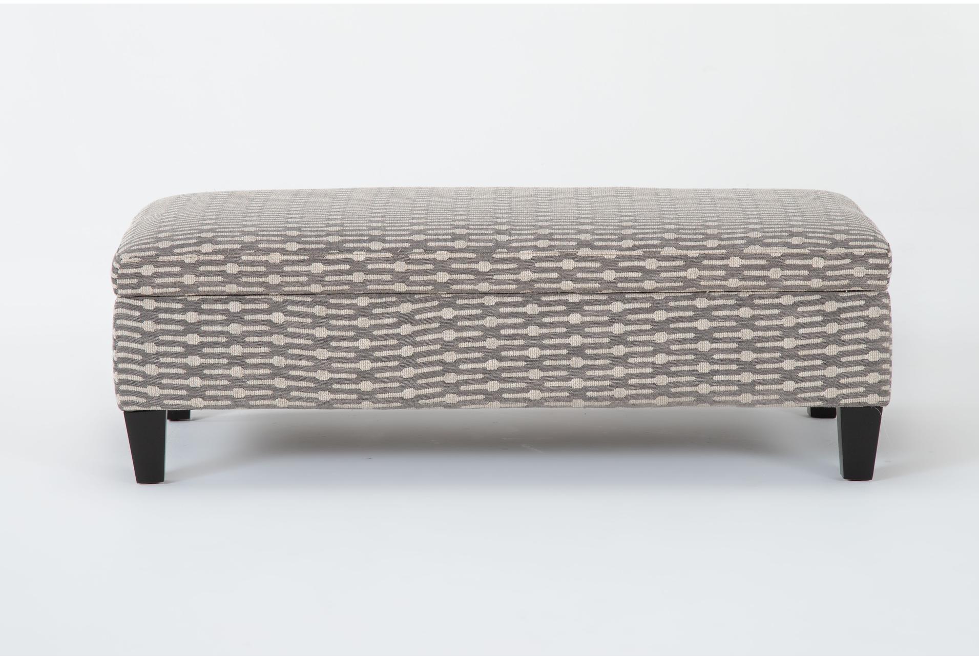 perch ii 50" fabric obsidian medium rectangle storage ottoman 1 perch ii 50" fabric obsidian medium rectangle storage ottoman