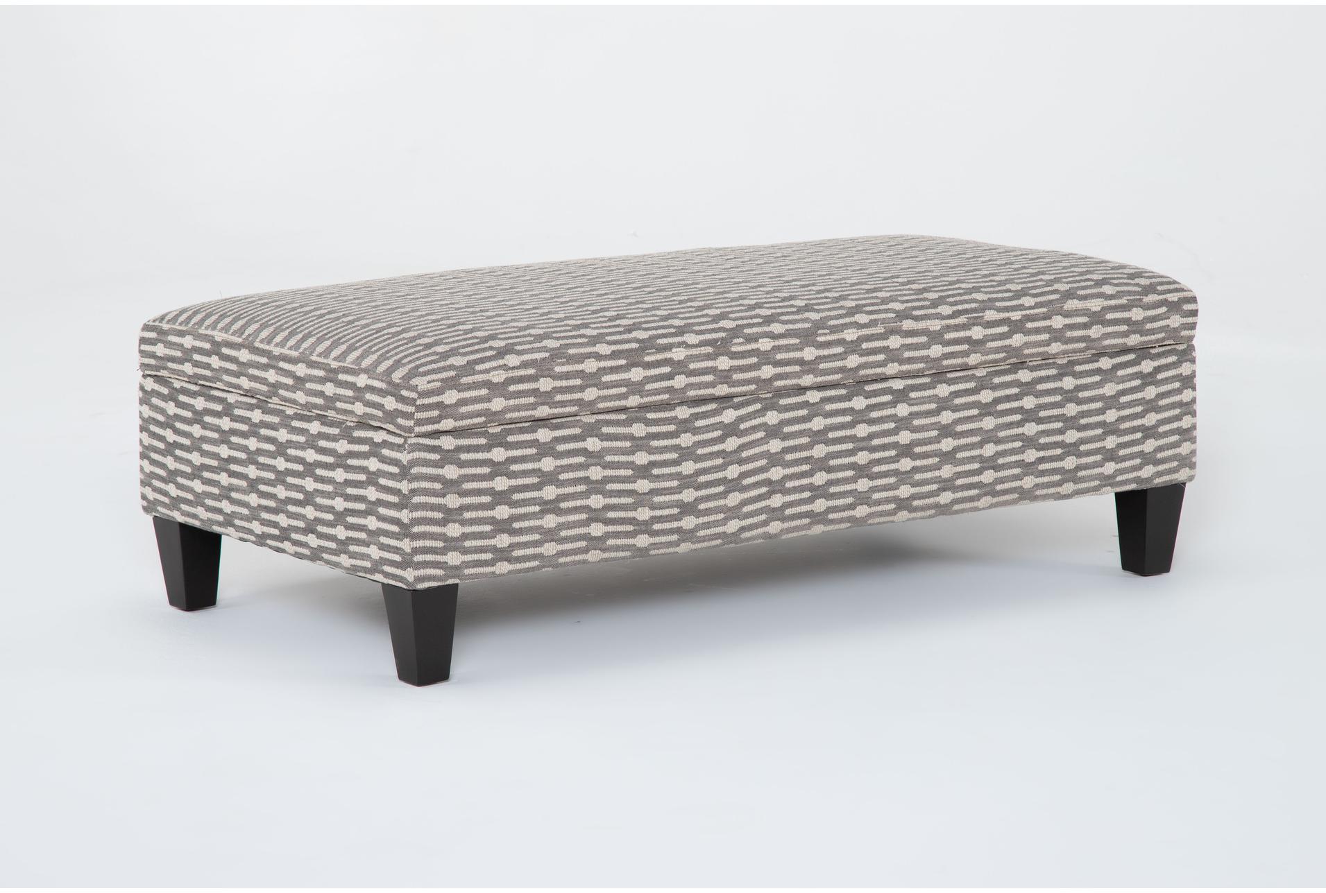 perch ii 50" fabric obsidian medium rectangle storage ottoman 8 perch ii 50" fabric obsidian medium rectangle storage ottoman